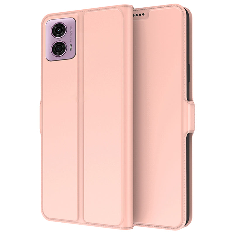 For Motorola Moto G24 4G Cell Phone Cases Card Holder PU Leather Stand Cover