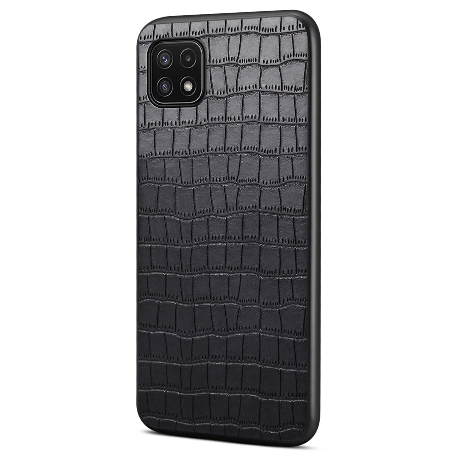 For Samsung Galaxy A22 5G (EU Version) Hybrid Cases Crocodile Textured Anti-Drop Phone Cover