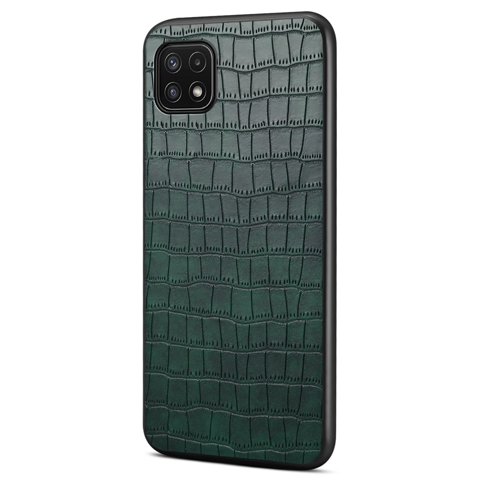For Samsung Galaxy A22 5G (EU Version) Hybrid Cases Crocodile Textured Anti-Drop Phone Cover