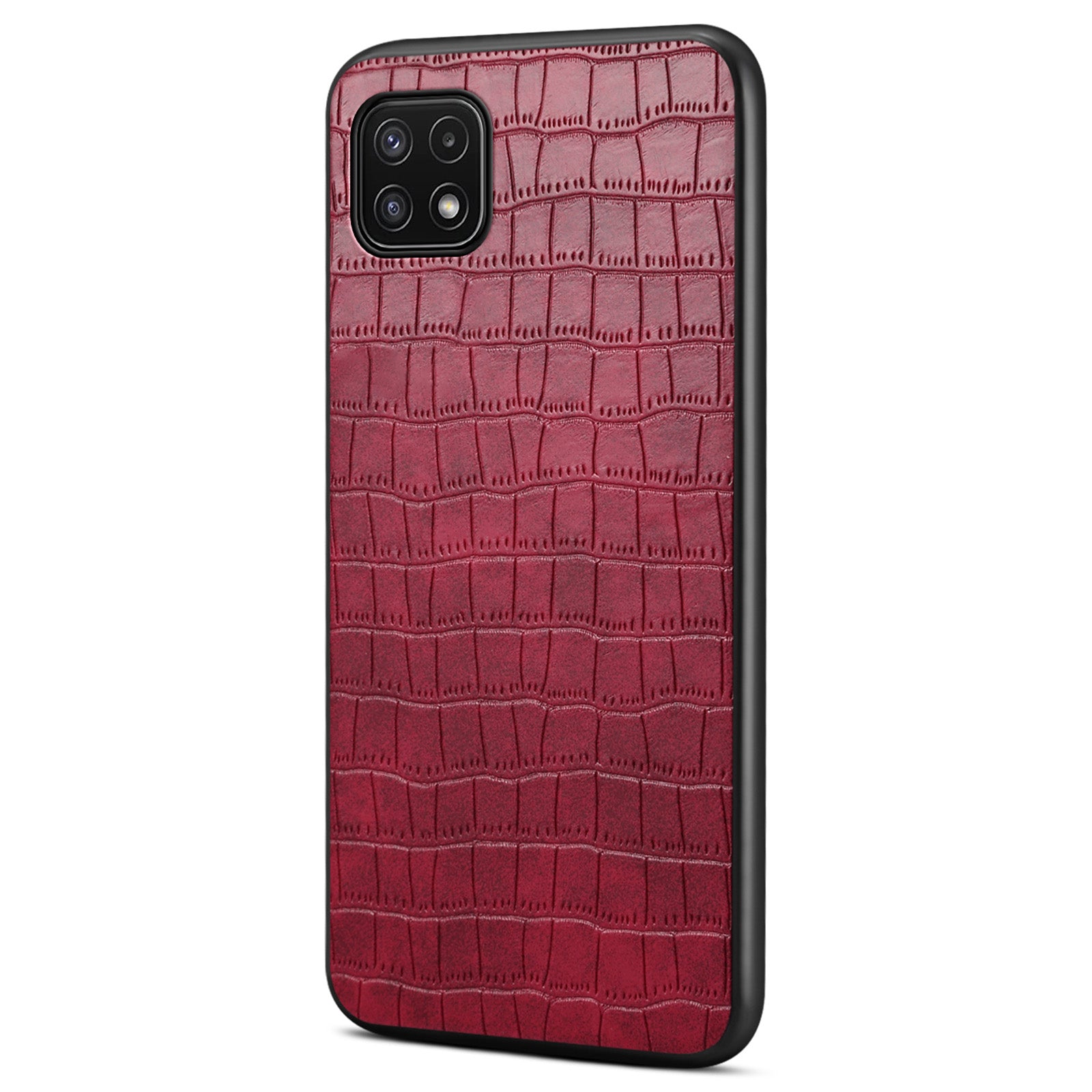For Samsung Galaxy A22 5G (EU Version) Hybrid Cases Crocodile Textured Anti-Drop Phone Cover