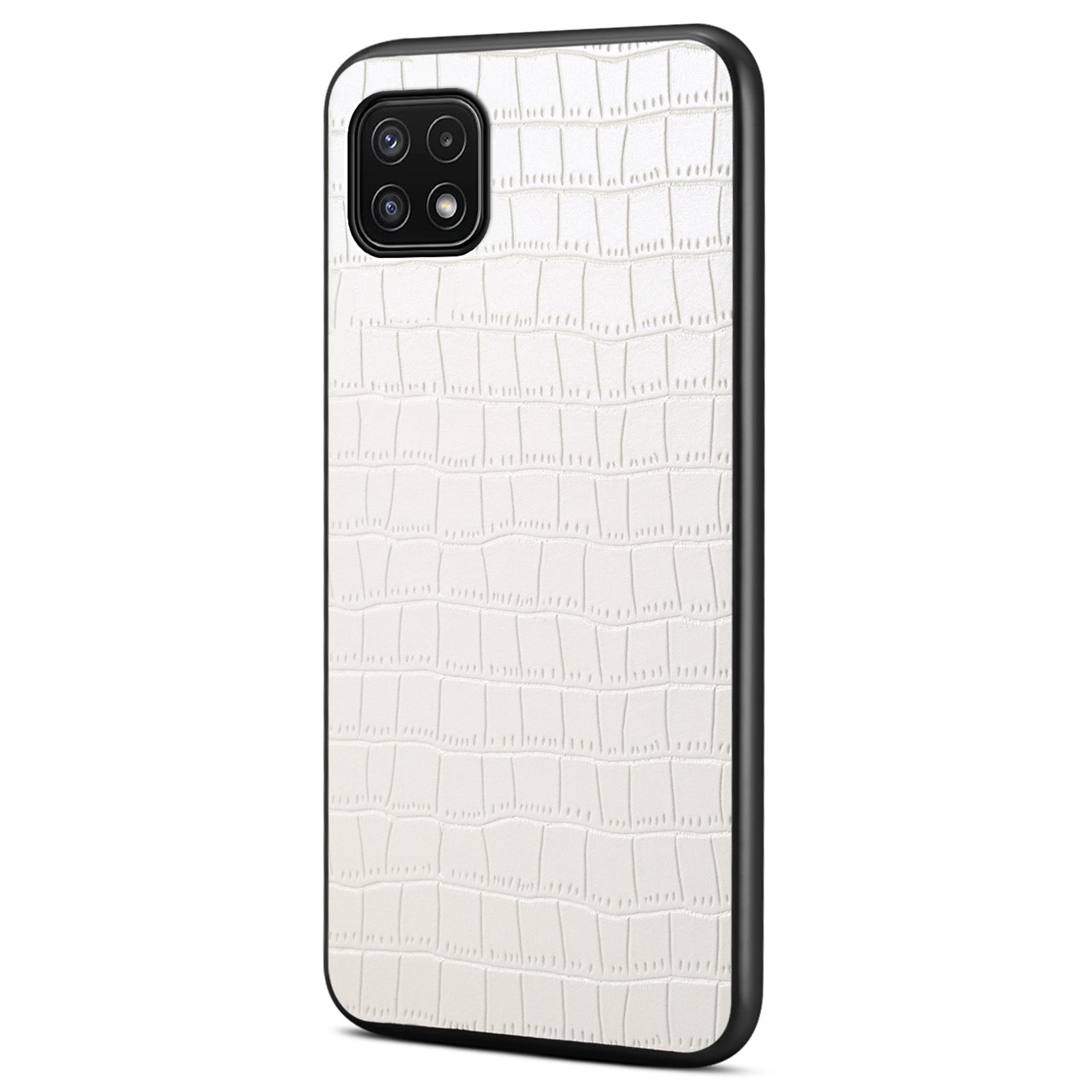 For Samsung Galaxy A22 5G (EU Version) Hybrid Cases Crocodile Textured Anti-Drop Phone Cover