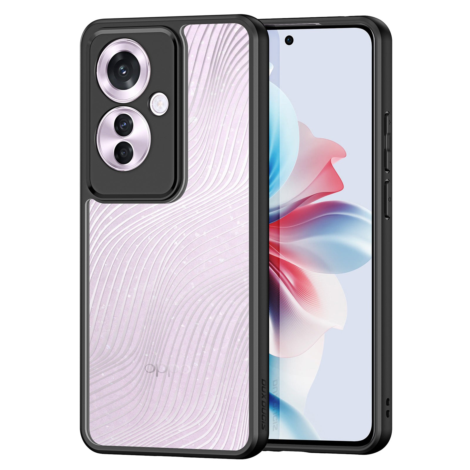 DUX DUCIS Aimo Series For Oppo Reno11 F 5G / F25 Pro 5G Case TPU+PC Shockproof Shell Back Cover (REACH Certification)