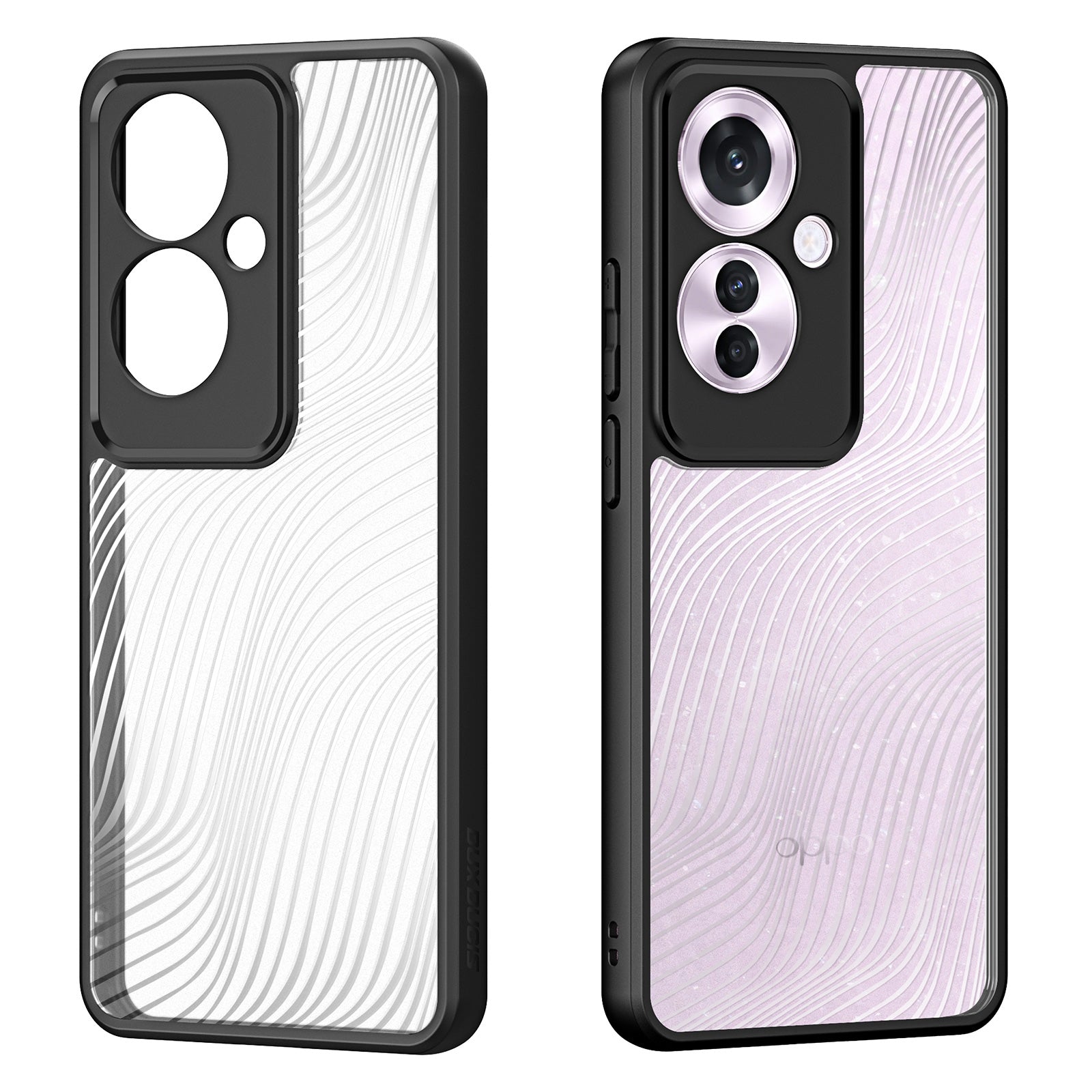 DUX DUCIS Aimo Series For Oppo Reno11 F 5G / F25 Pro 5G Case TPU+PC Shockproof Shell Back Cover (REACH Certification)