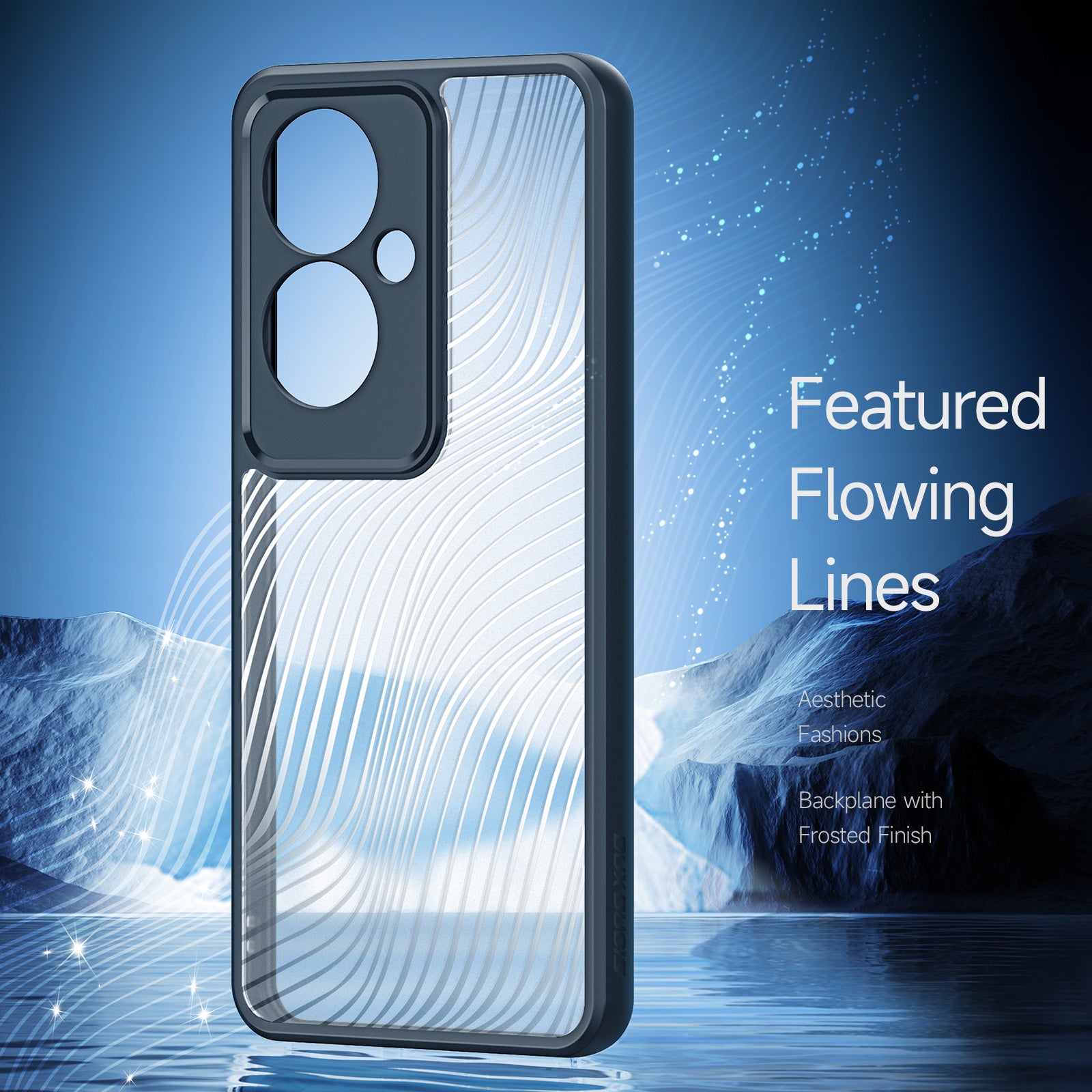 DUX DUCIS Aimo Series For Oppo Reno11 F 5G / F25 Pro 5G Case TPU+PC Shockproof Shell Back Cover (REACH Certification)