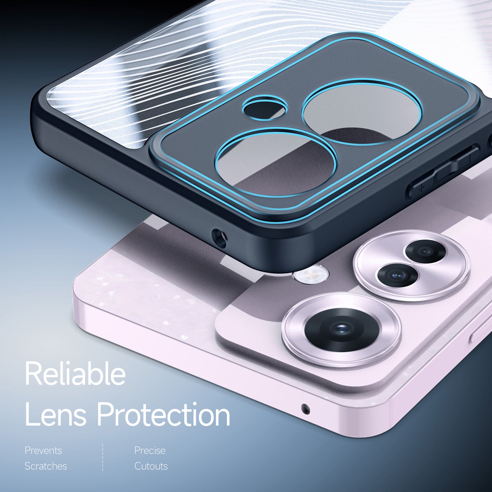 DUX DUCIS Aimo Series For Oppo Reno11 F 5G / F25 Pro 5G Case TPU+PC Shockproof Shell Back Cover (REACH Certification)
