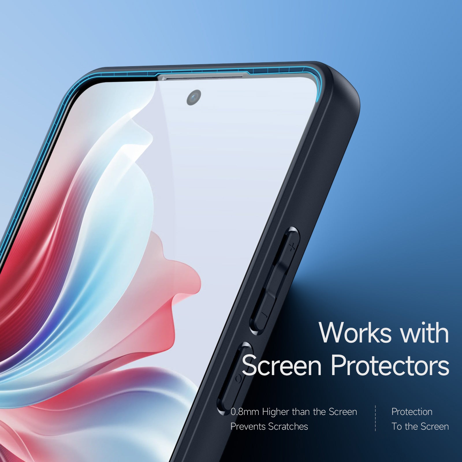 DUX DUCIS Aimo Series For Oppo Reno11 F 5G / F25 Pro 5G Case TPU+PC Shockproof Shell Back Cover (REACH Certification)