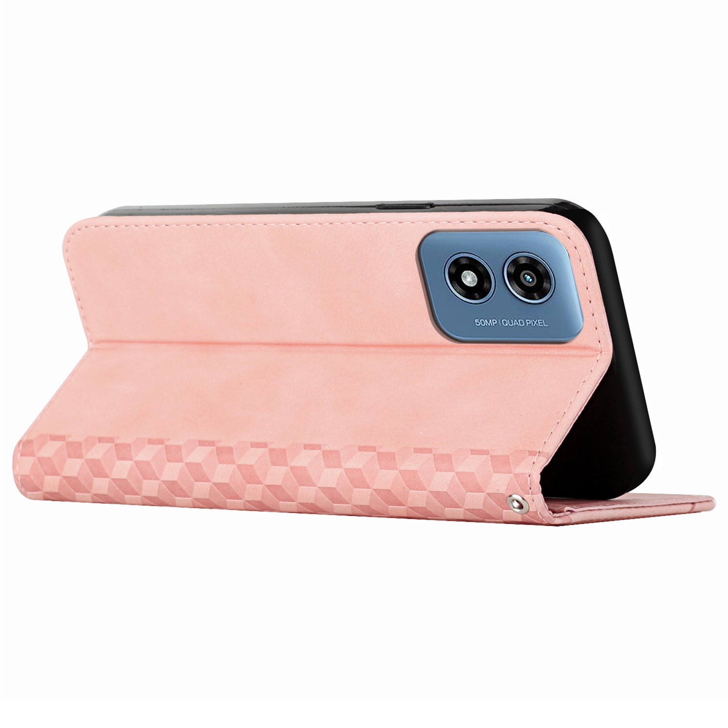For Motorola Moto G04 4G / Moto G24 4G Magnetic Phone Case PU Leather Folio Stand Cover