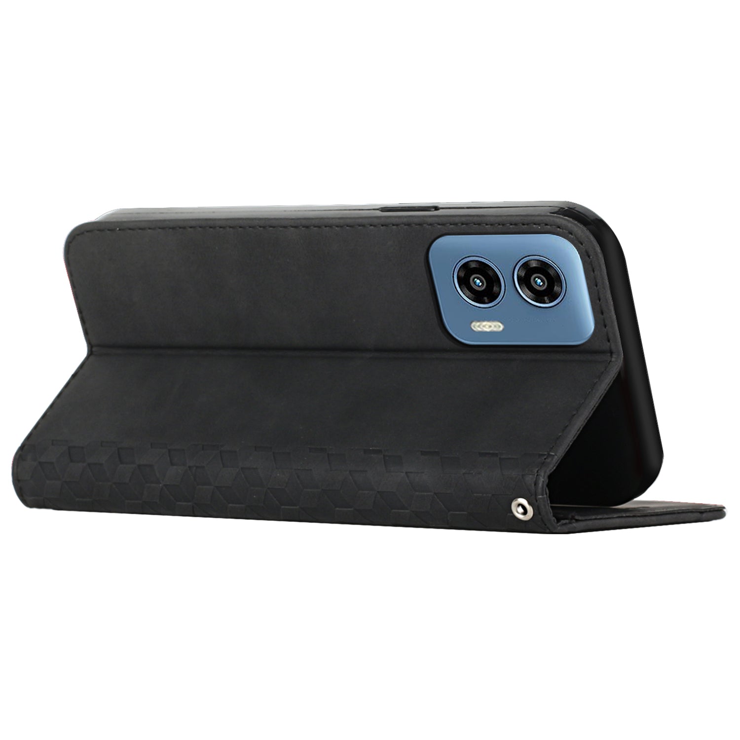 For Motorola Moto G34 5G Case Imprinted PU Leather Stand Phone Cover
