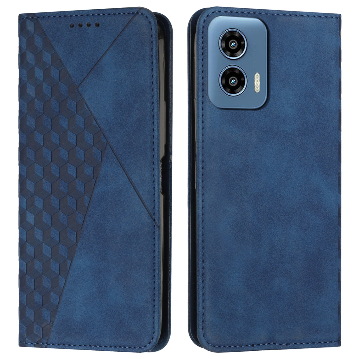 For Motorola Moto G Play 5G (2024) / Moto G 5G (2024) Shockproof Case Leather Magnetic Closure Phone Cover