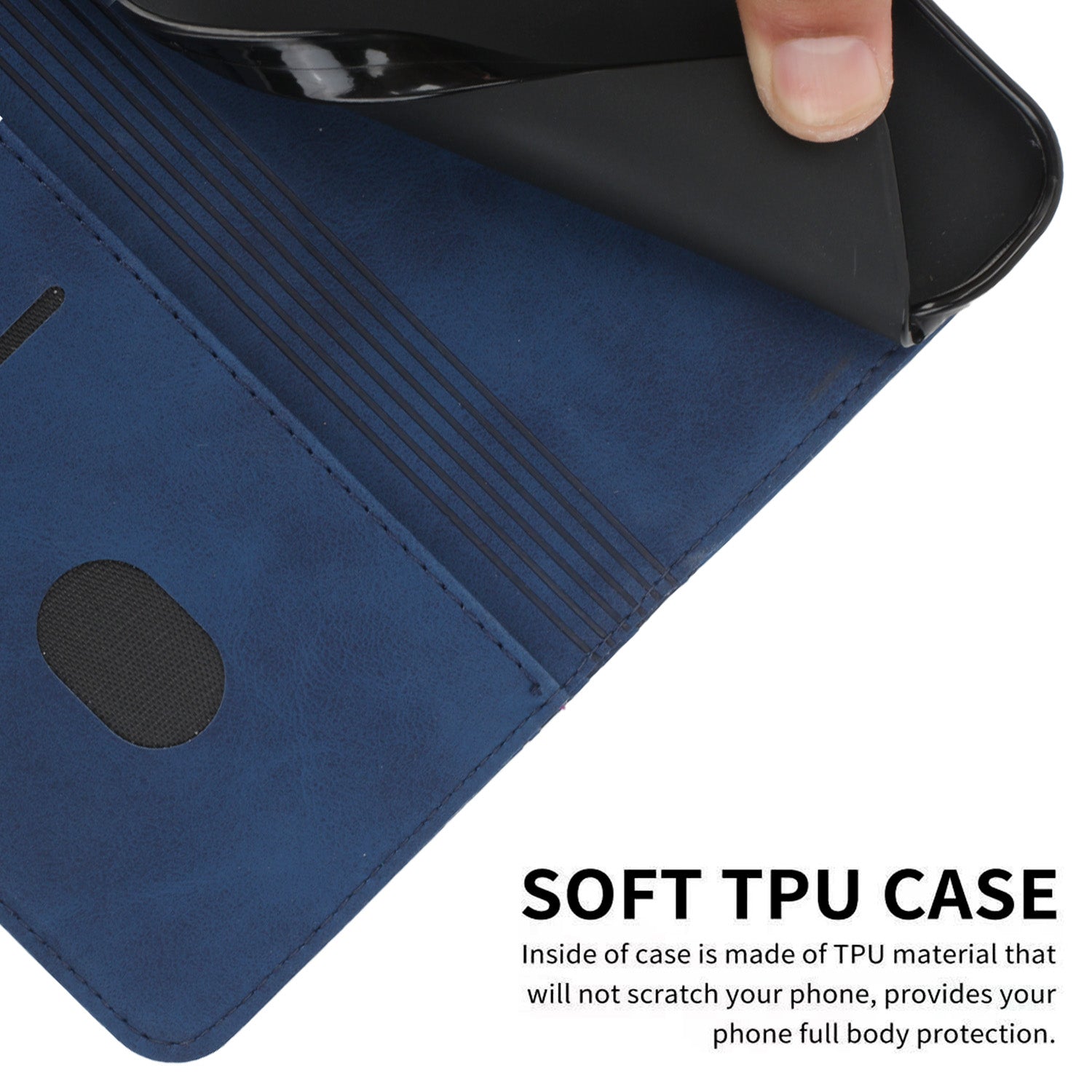 For Motorola Moto G Play 5G (2024) / Moto G 5G (2024) Shockproof Case Leather Magnetic Closure Phone Cover