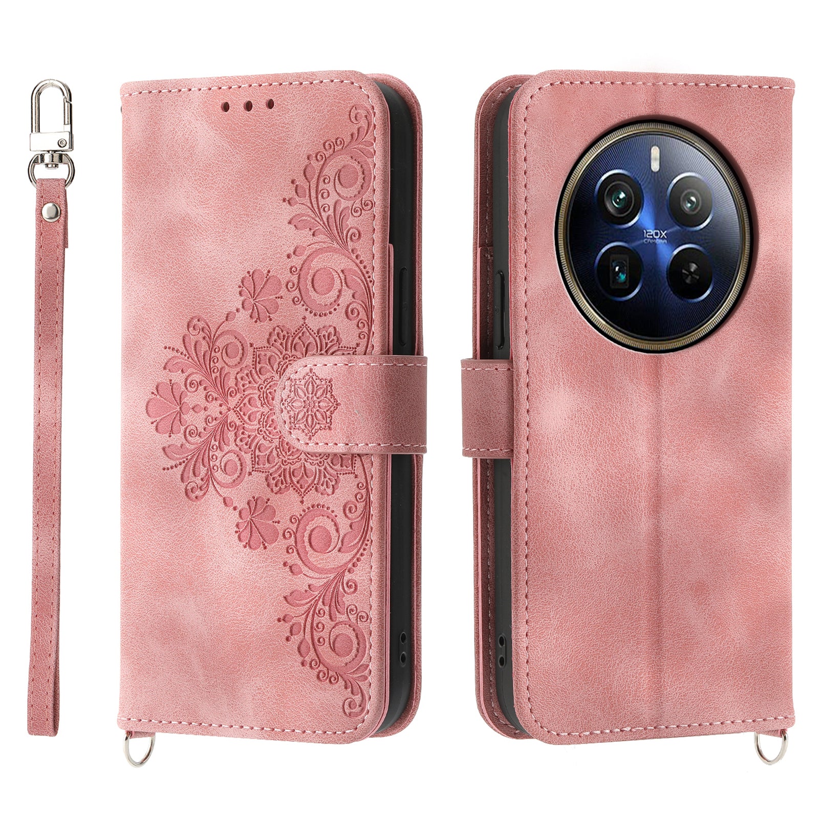 For Realme 12 Pro+ 5G / Realme 12 Pro 5G Multiple Card Slots PU Leather Case Stand Phone Cover