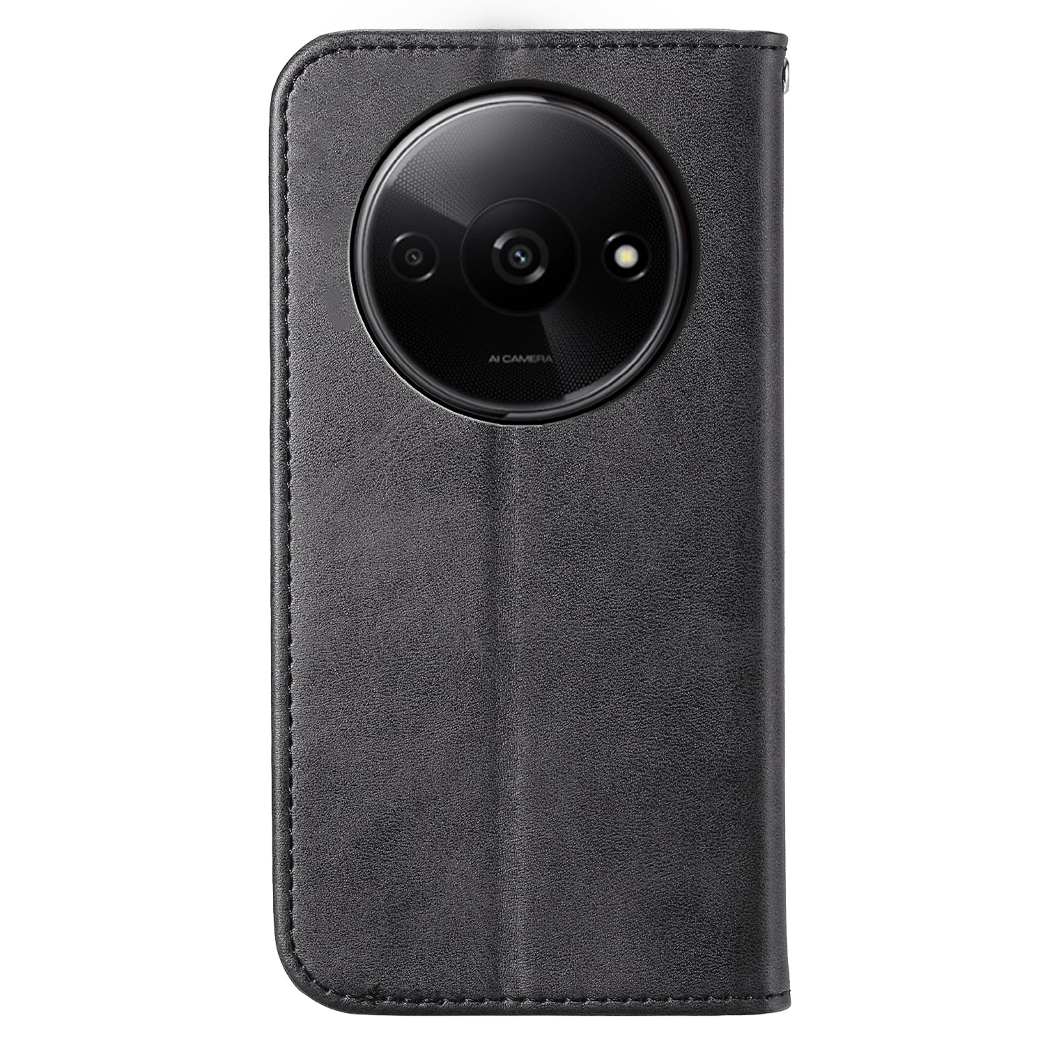 For Xiaomi Redmi A3 / Poco C61 4G Case PU Leather+TPU Rhombus Imprinted Phone Cover Wallet