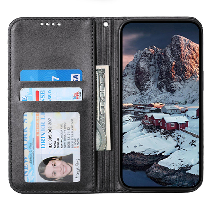 For Motorola Moto G Stylus 5G (2024) Case Anti-scratch PU Leather Rhombus Imprinted Phone Cover