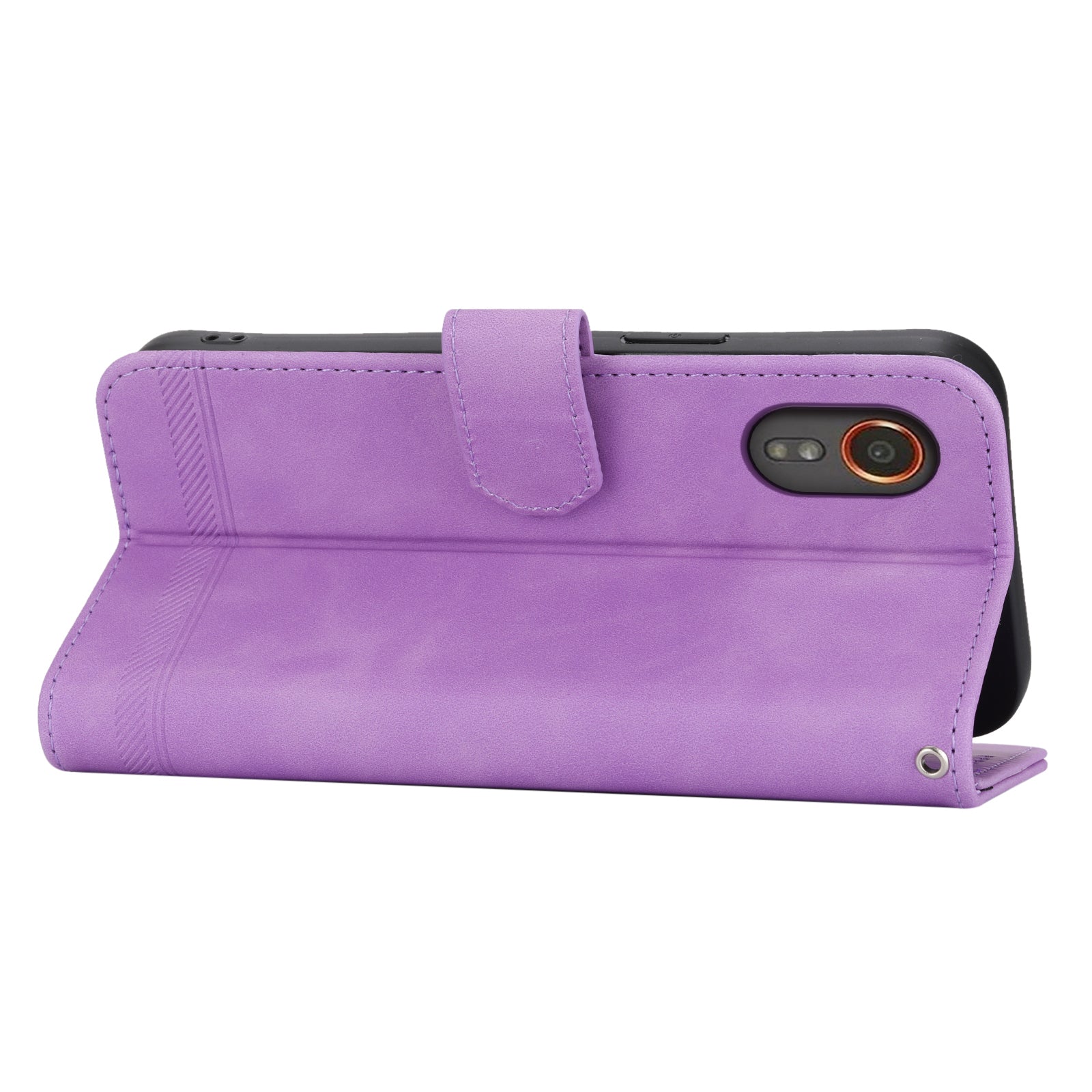 DIERFENG DF-03 for Samsung Galaxy Xcover7 Cases Imprinted Wallet Stand Mobile Leather Case