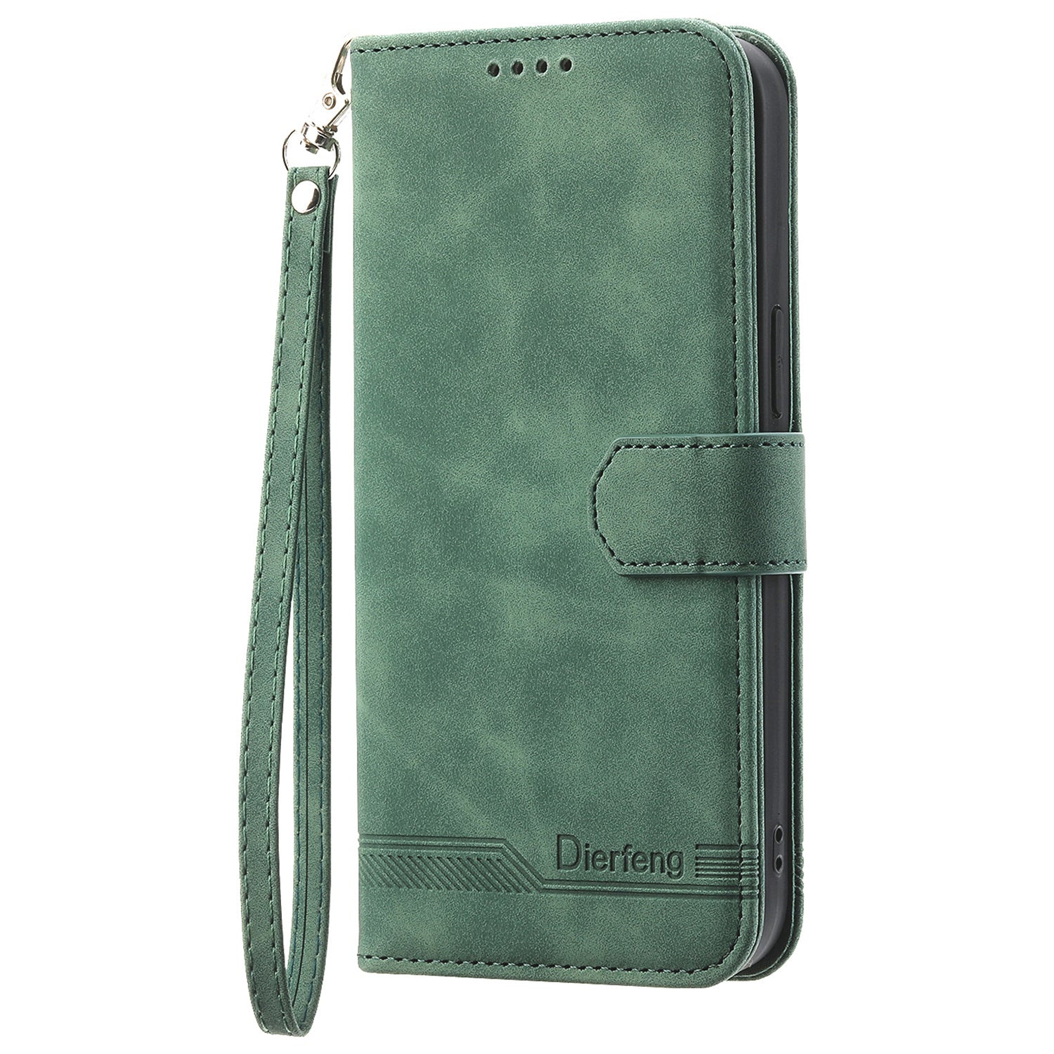 DIERFENG DF-03 Phone Cover for Google Pixel 9 Imprinted Wallet Leather Phone Stand Case