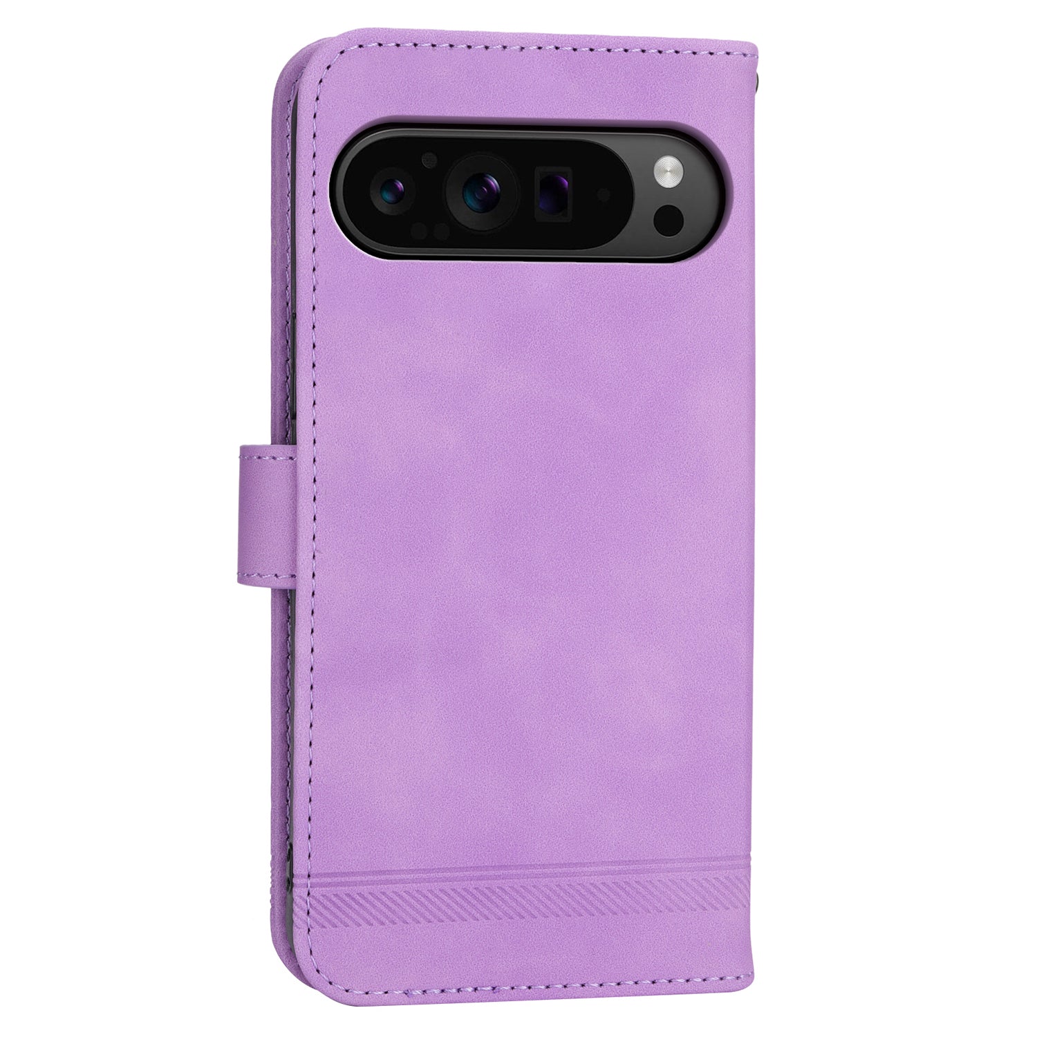 DIERFENG DF-03 Flip Wallet Cover for Google Pixel 9 Pro Cases Imprinted Stand Mobile Leather Shell