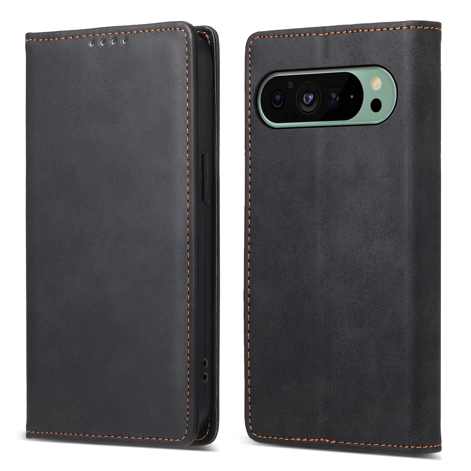 DF-05 For Google Pixel 9 Wallet Phone Case Anti-Drop Leather Flip Cover