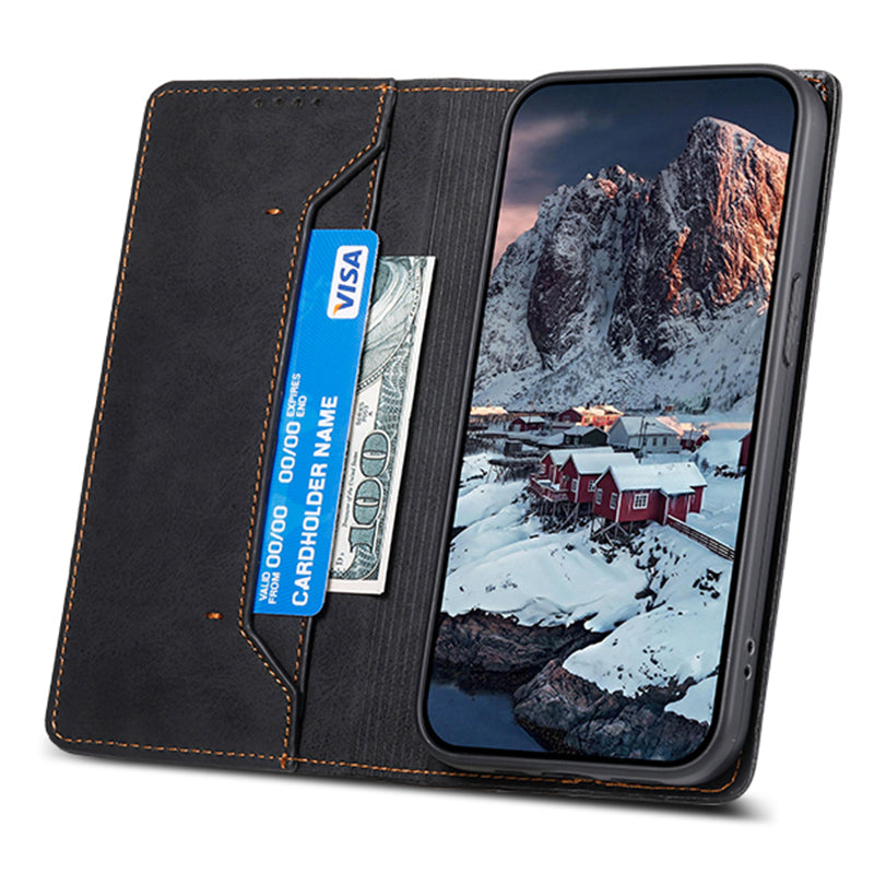 DF-05 For Google Pixel 9 Wallet Phone Case Anti-Drop Leather Flip Cover