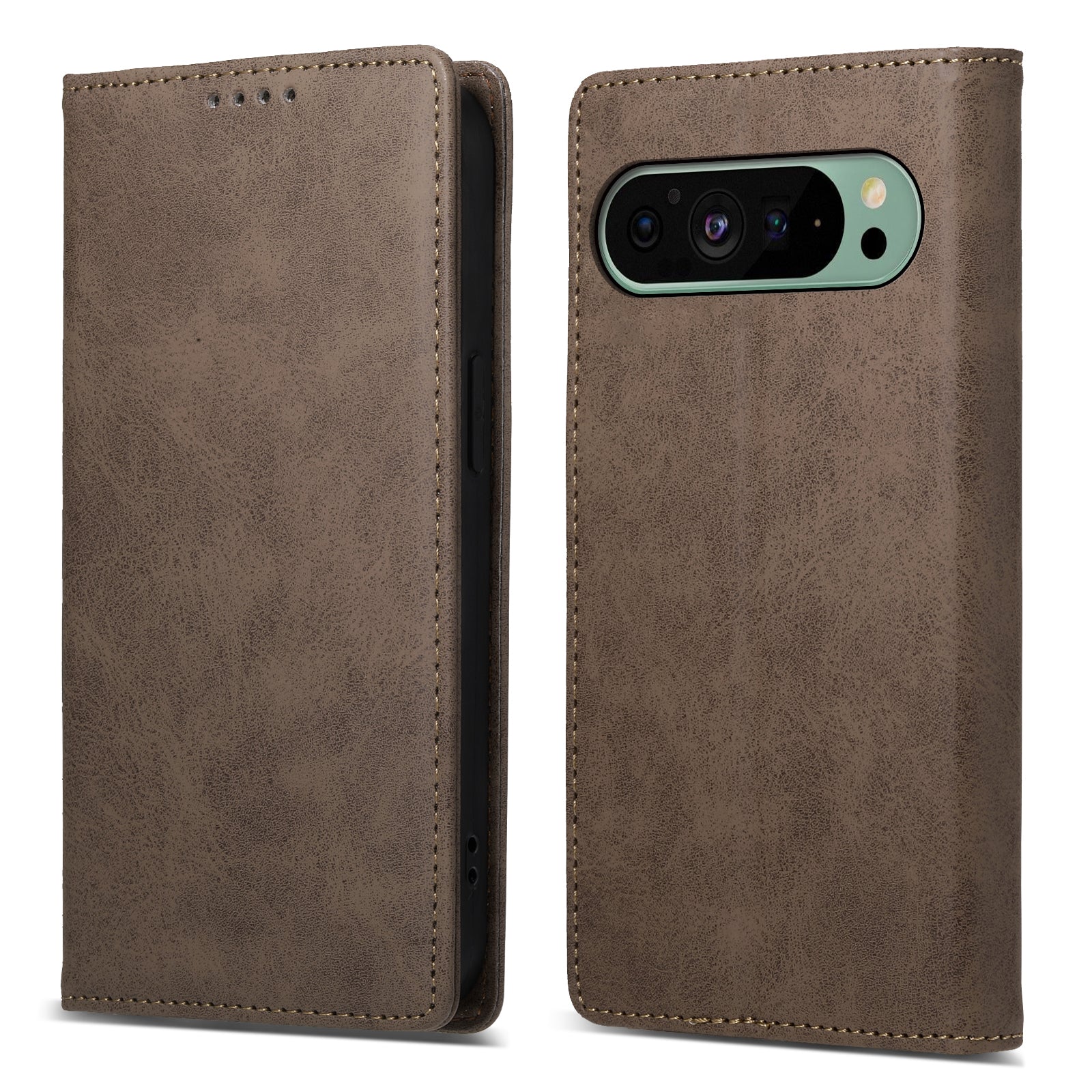 DF-05 For Google Pixel 9 Wallet Phone Case Anti-Drop Leather Flip Cover