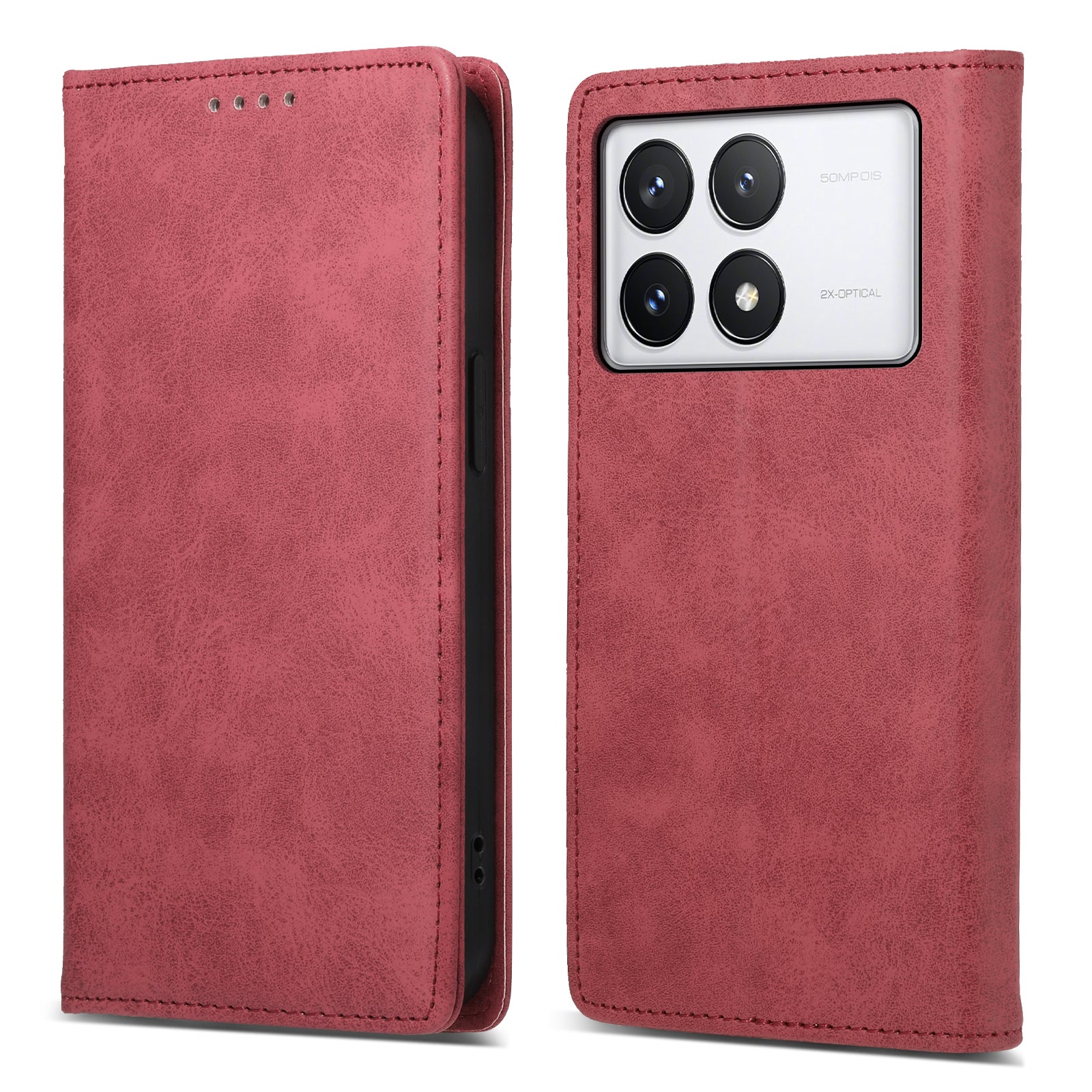 DF-05 For Xiaomi Poco X6 Pro 5G / Redmi K70E 5G Case RFID Blocking Leather Wallet Phone Cover