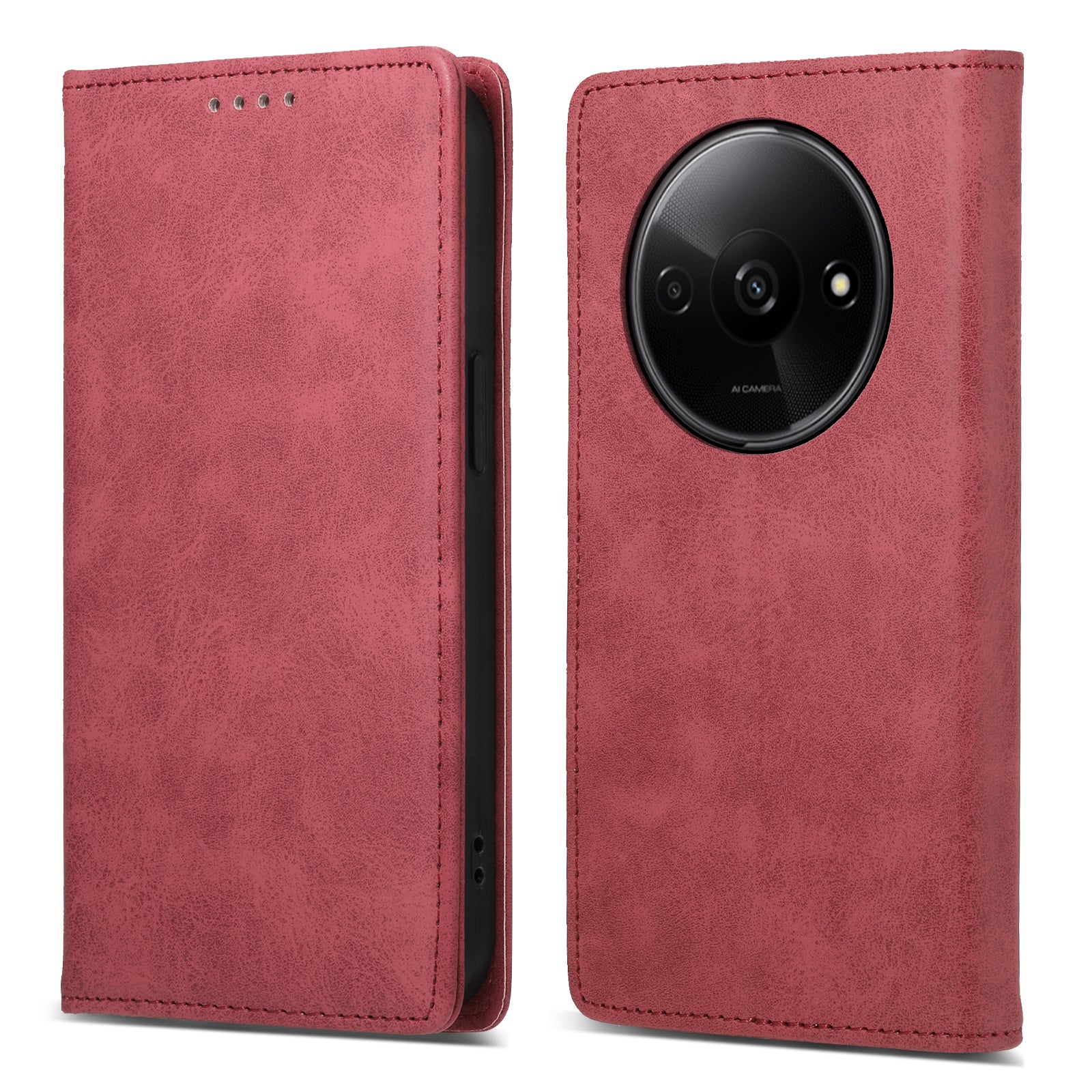 DF-05 For Xiaomi Redmi A3 / Poco C61 4G Case Leather Wallet Phone Case with RFID Blocking