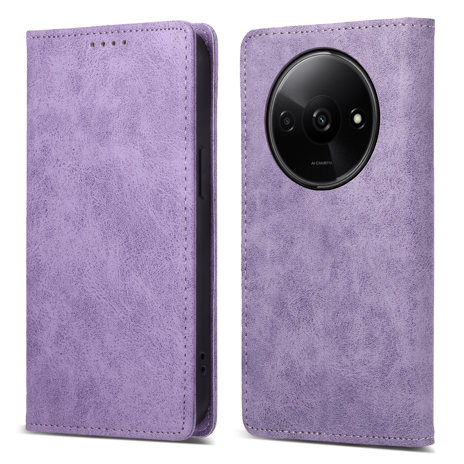 DF-05 For Xiaomi Redmi A3 / Poco C61 4G Case Leather Wallet Phone Case with RFID Blocking