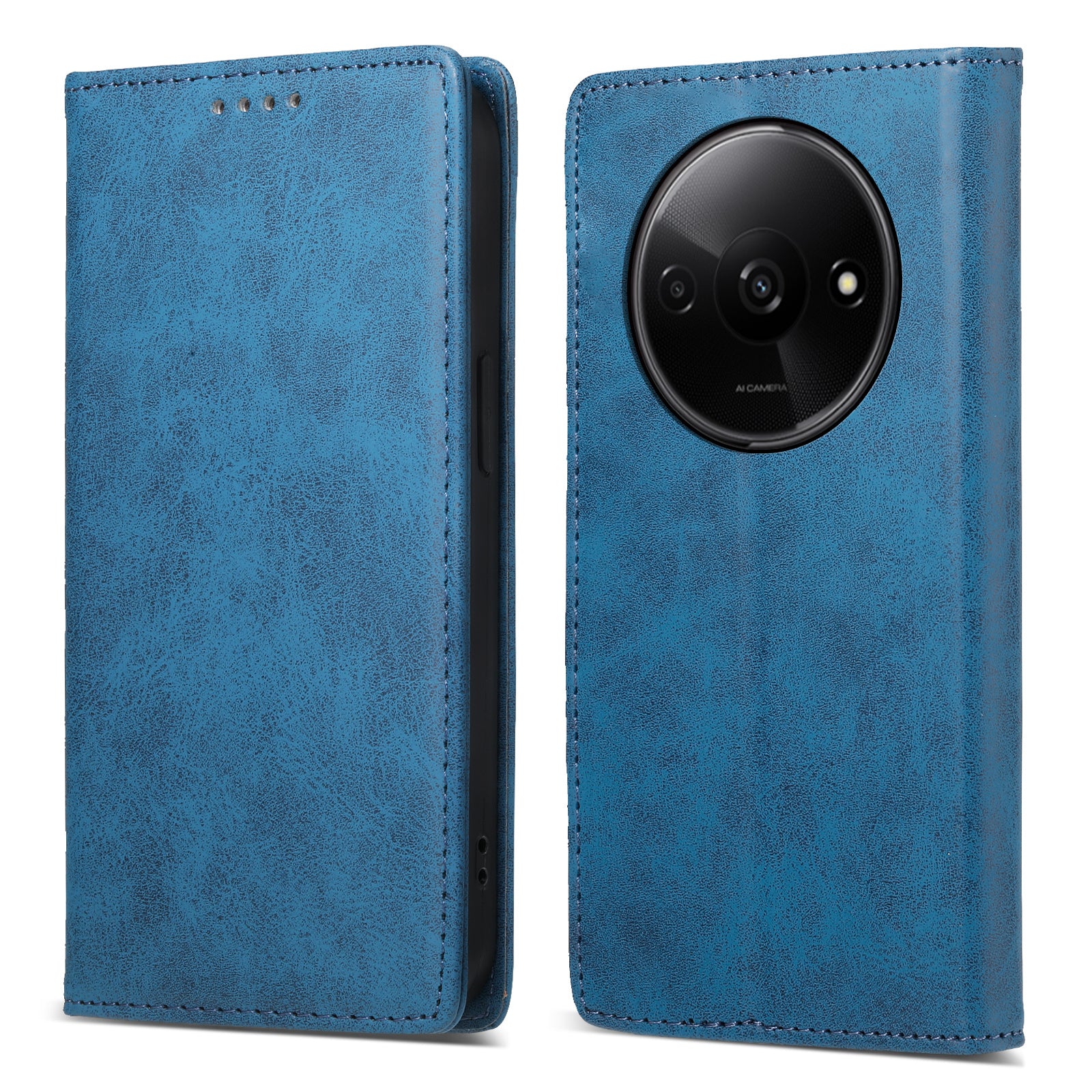 DF-05 For Xiaomi Redmi A3 / Poco C61 4G Case Leather Wallet Phone Case with RFID Blocking