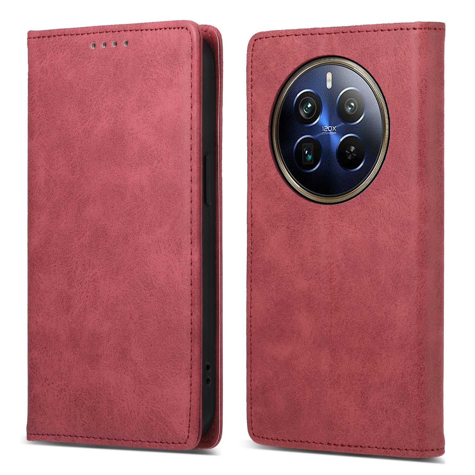 DF-05 For Realme 12 Pro 5G / 12 Pro+ 5G Wallet Case Anti-Drop Leather Flip Phone Cover