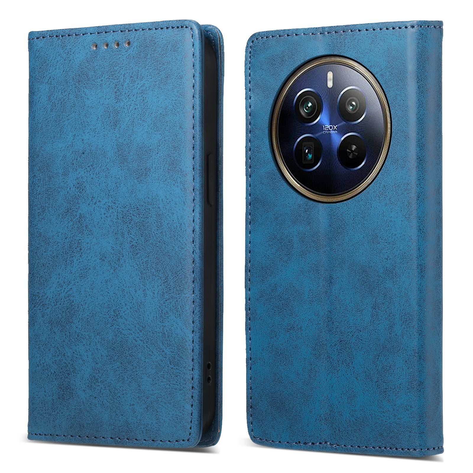 DF-05 For Realme 12 Pro 5G / 12 Pro+ 5G Wallet Case Anti-Drop Leather Flip Phone Cover