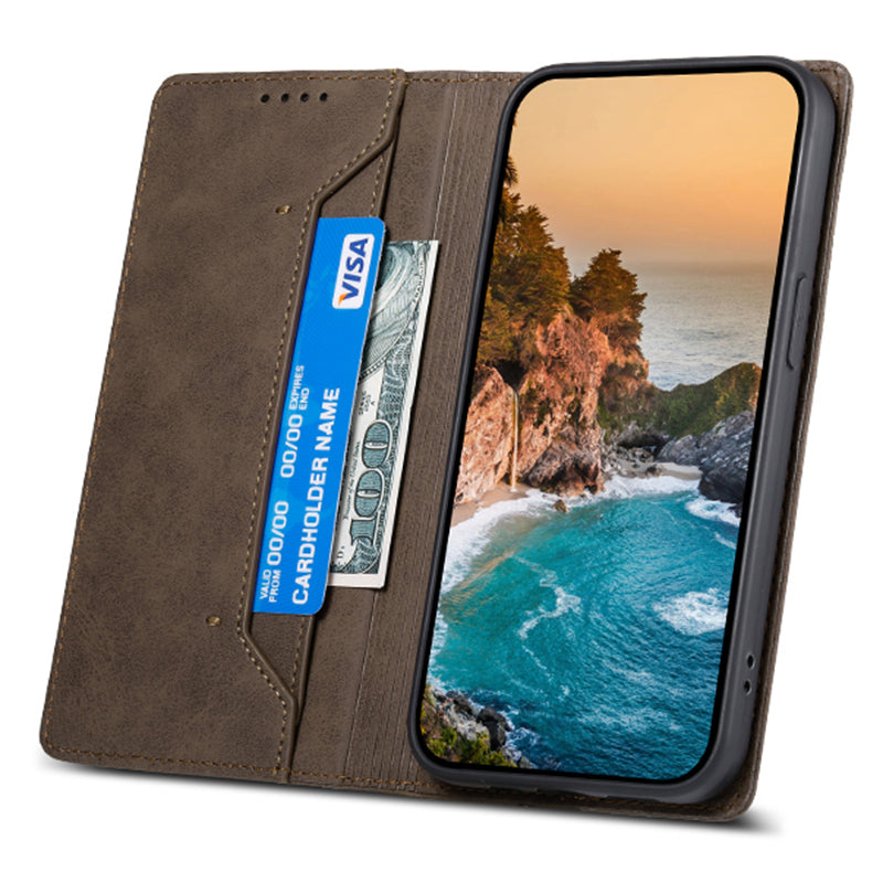 DF-05 For Samsung Galaxy Xcover7 Leather Case Shockproof Wallet Phone Cover