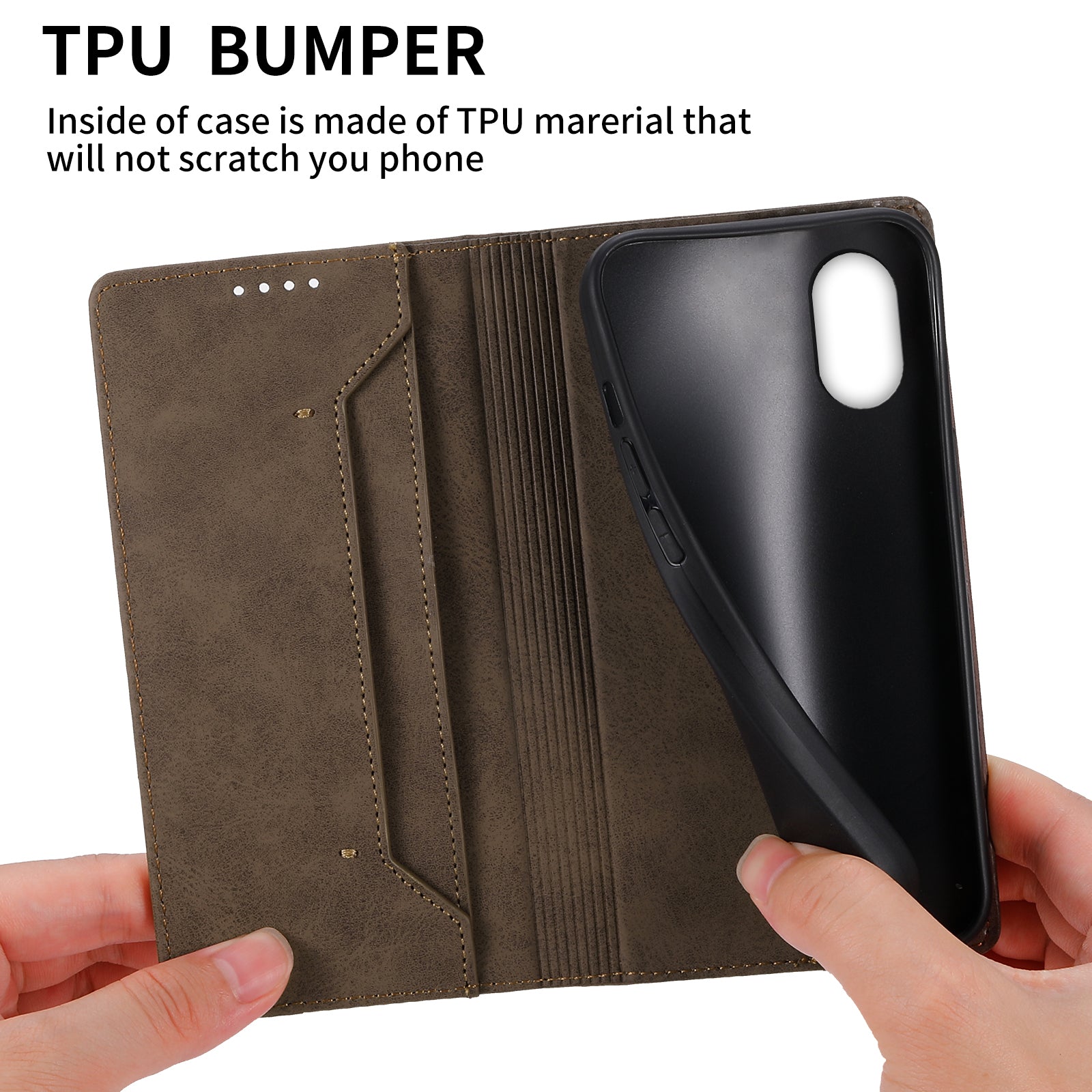 DF-05 For Samsung Galaxy Xcover7 Leather Case Shockproof Wallet Phone Cover