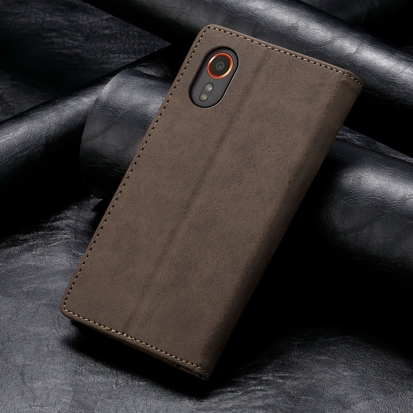 DF-05 For Samsung Galaxy Xcover7 Leather Case Shockproof Wallet Phone Cover