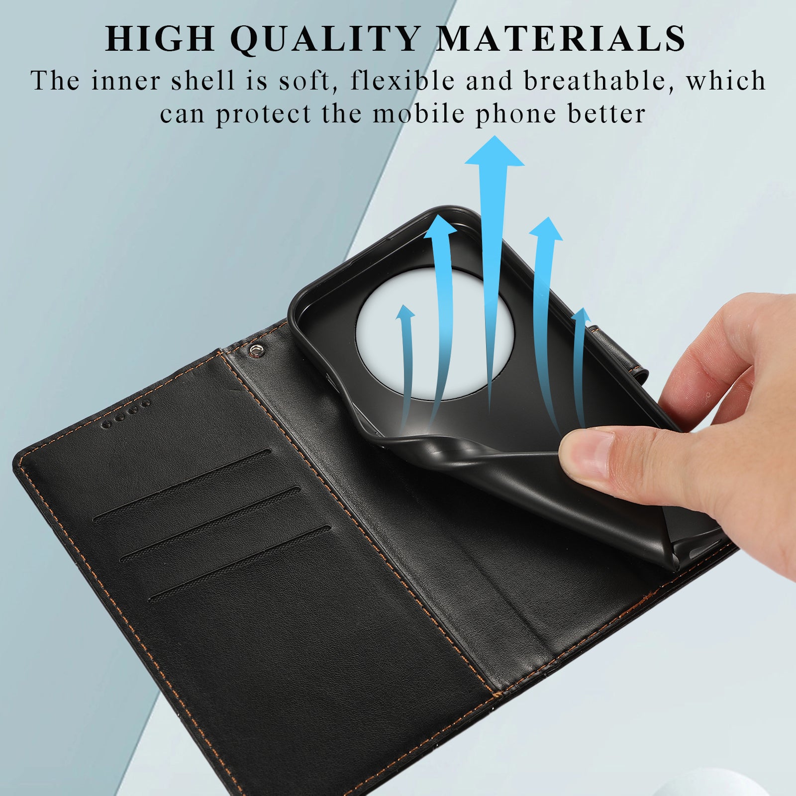 DF-06 For Realme 12 Pro 5G / 12 Pro+ 5G Wallet Case PU Leather Line Imprinted Flip Phone Cover