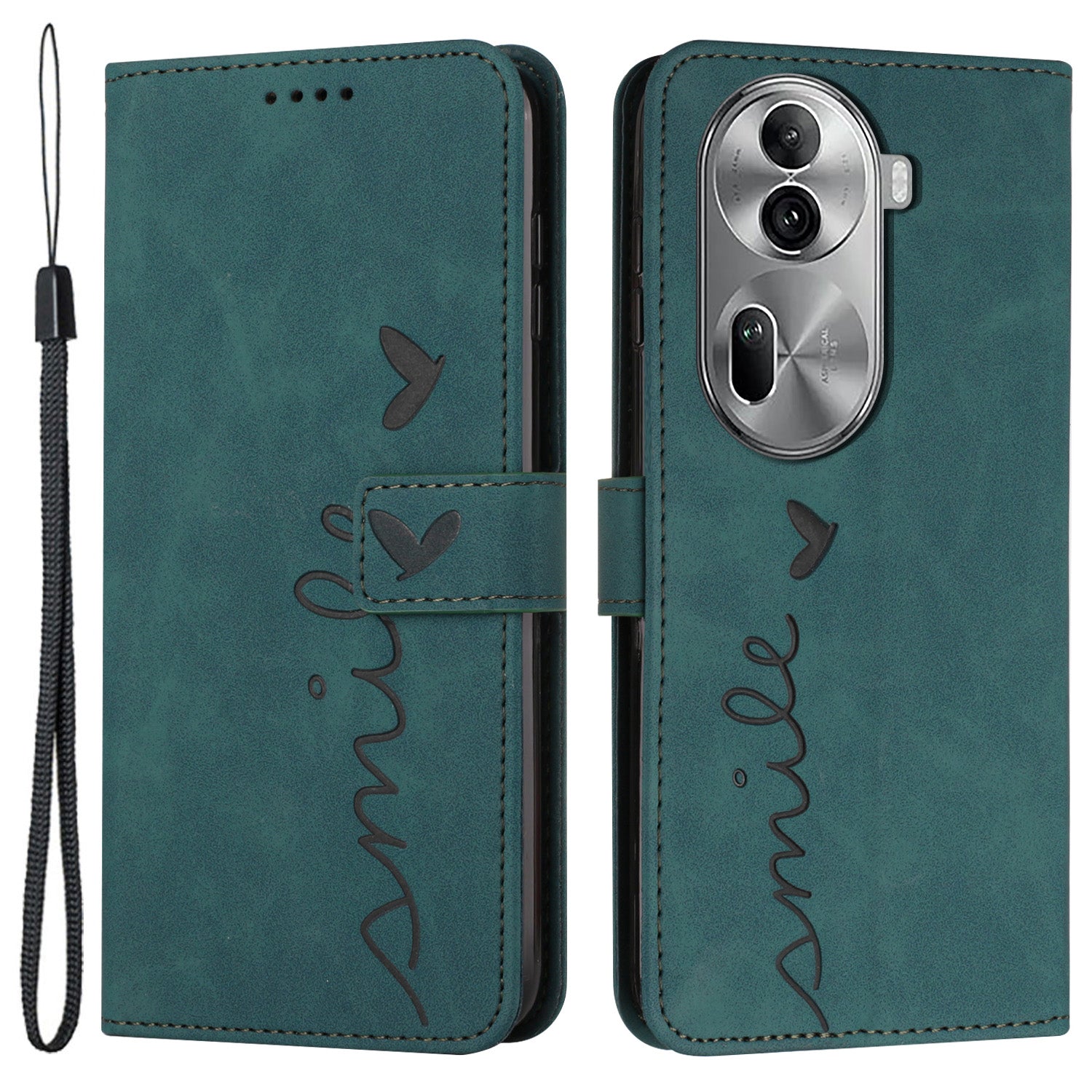 For Oppo Reno11 Pro 5G (Global) / Reno11 (China) 5G Case Wallet PU Leather Handbag Phone Cover