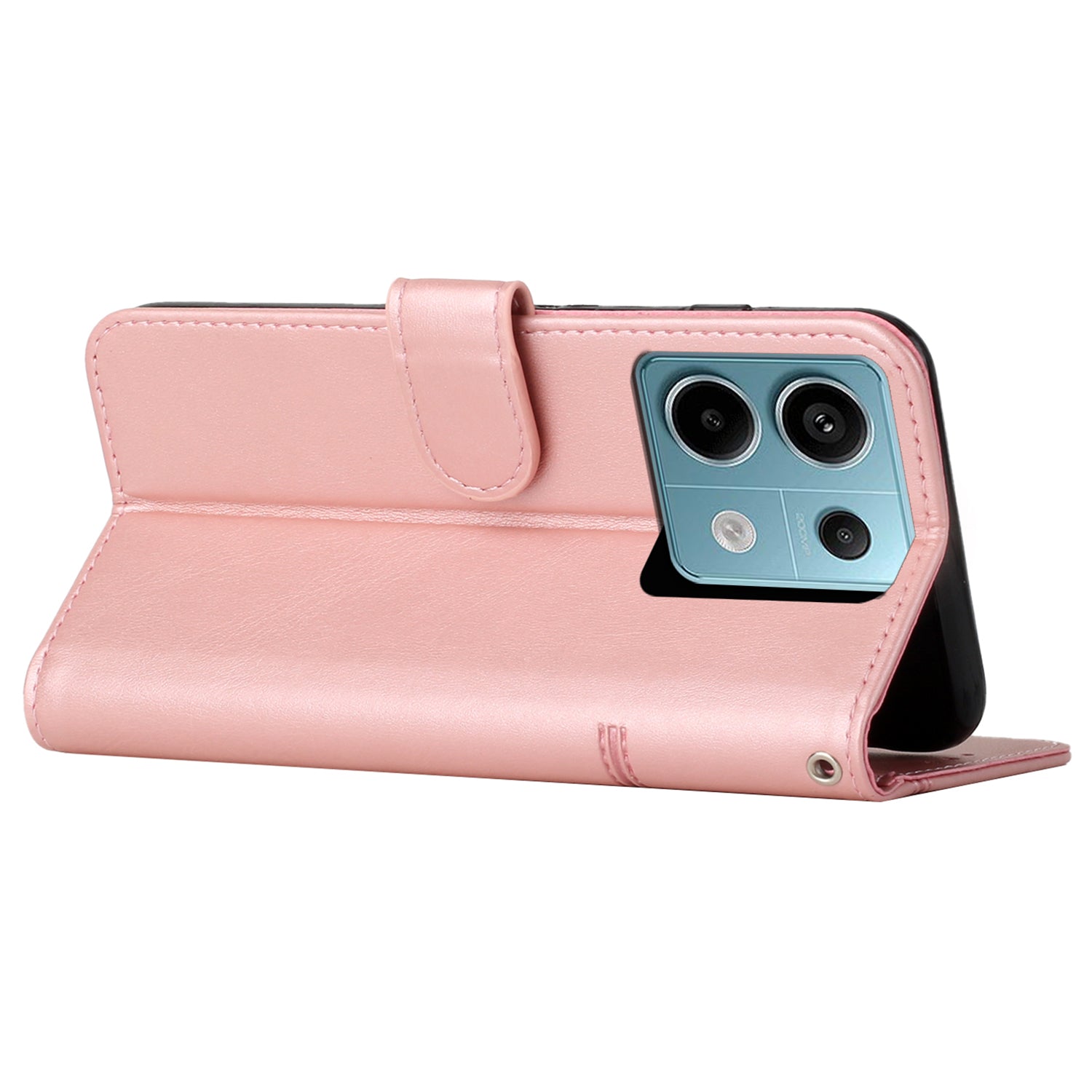 For Xiaomi Redmi Note 13 Pro 4G / Poco M6 Pro 4G Wallet Case PU Leather Flip Phone Cover