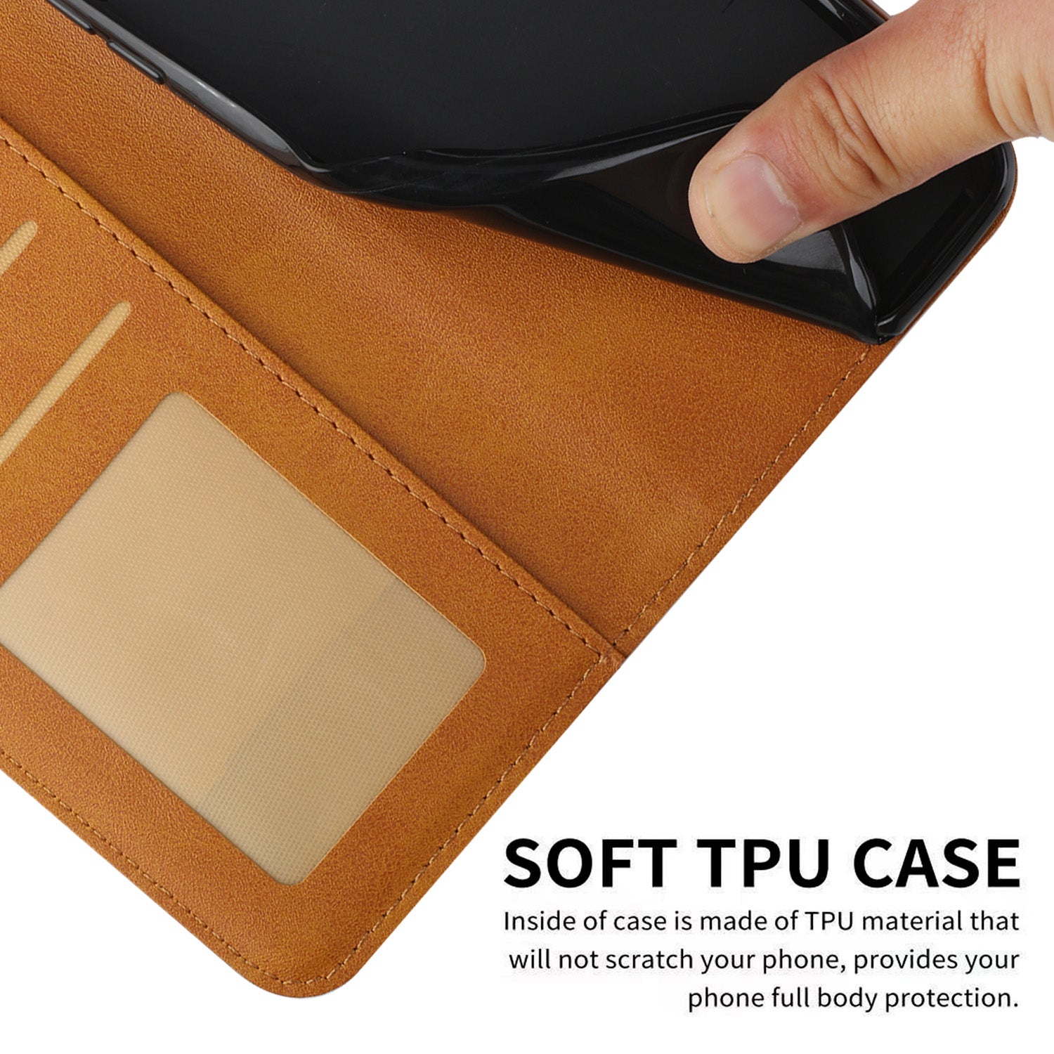 For Realme C67 4G Case Stitiching PU Leather Wallet Shockproof Phone Cover