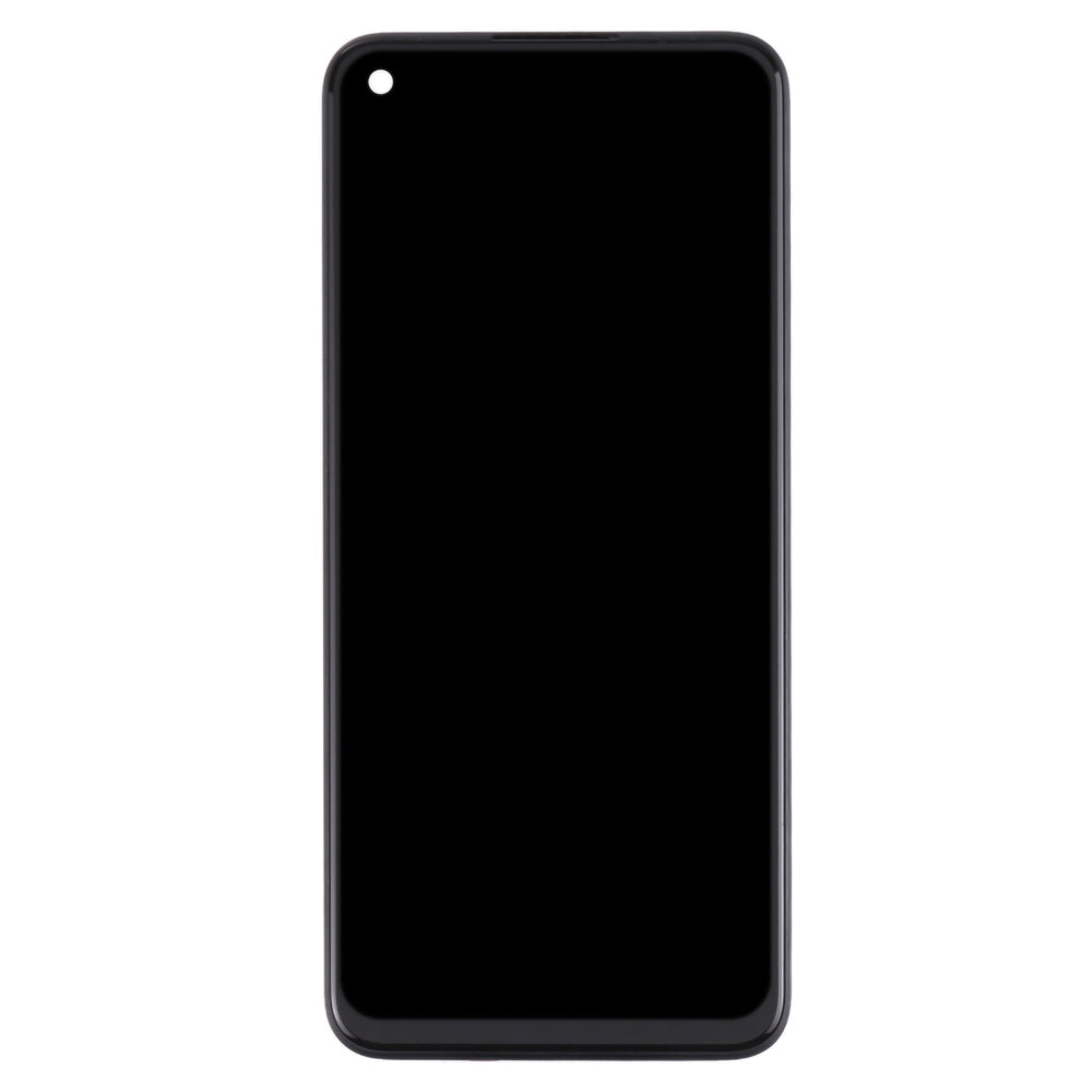 For Realme 8i Grade C LCD Screen and Digitizer Assembly + Frame Replacement Part (without Logo)