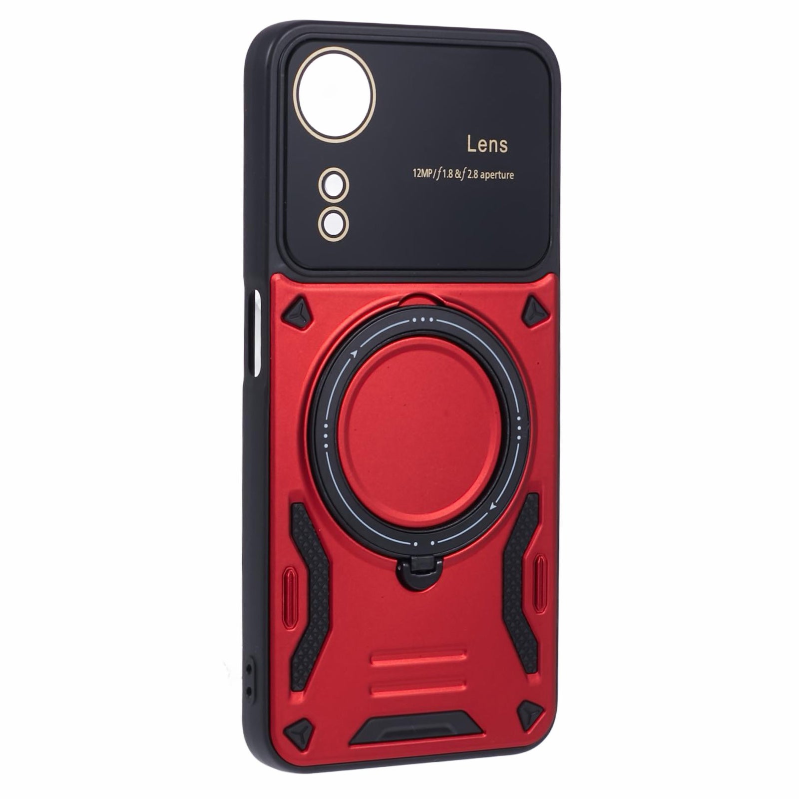 For Oppo A78 4G Magnetic Phone Case PC+TPU Anti-scratch Cover with Kickstand