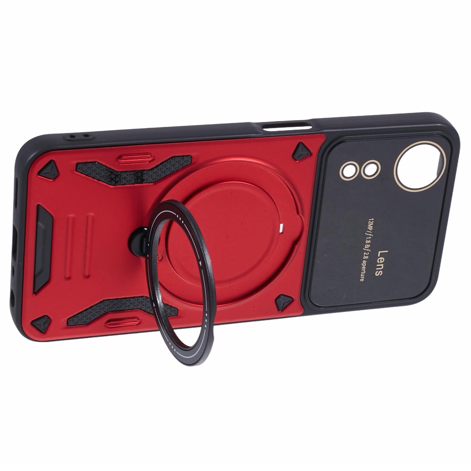 For Oppo A78 4G Magnetic Phone Case PC+TPU Anti-scratch Cover with Kickstand