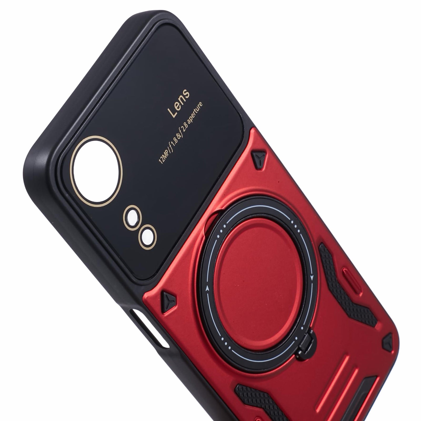 For Oppo A78 4G Magnetic Phone Case PC+TPU Anti-scratch Cover with Kickstand