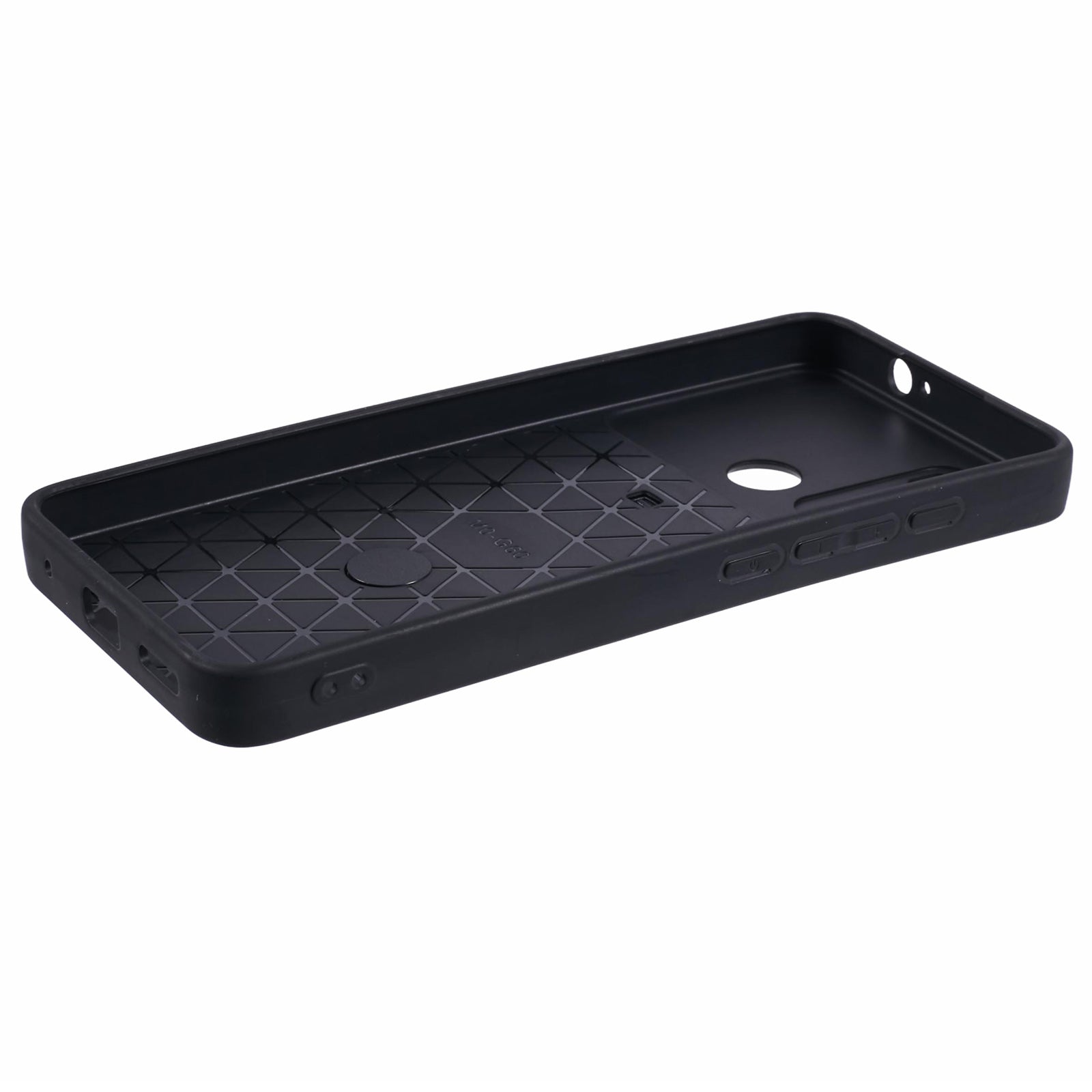 For Motorola Moto G60 Case Magnetic Ring Kickstand PC+TPU Anti-drop Protective Shell