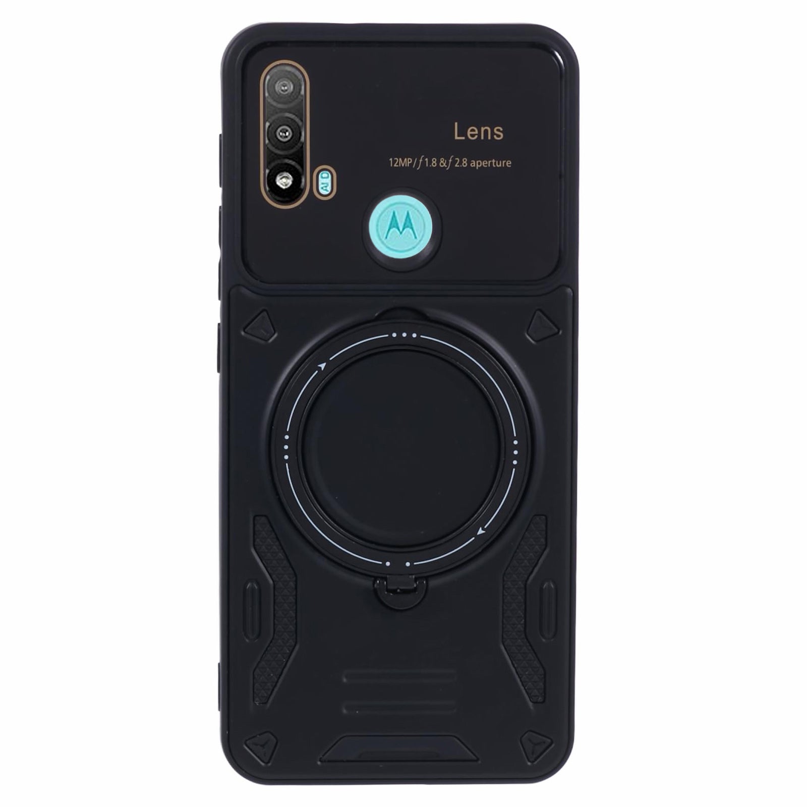 For Motorola Moto E20 Case Compatible with MagSafe PC+TPU Kickstand Phone Cases