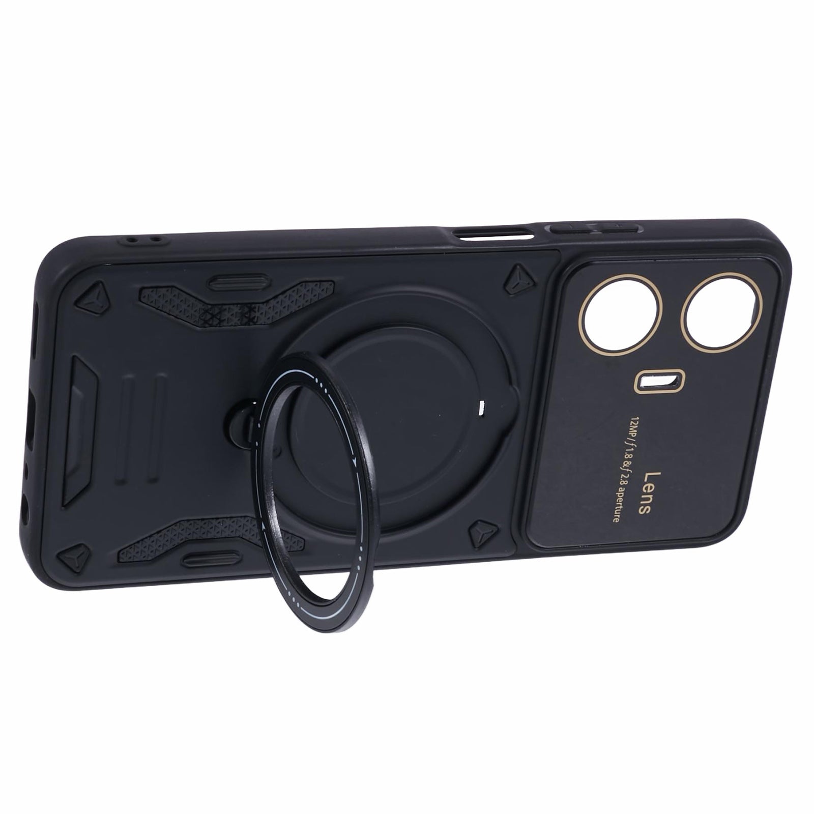 For Realme C55 / Narzo N55 4G Case PC+TPU Kickstand Phone Cover Compatible with MagSafe