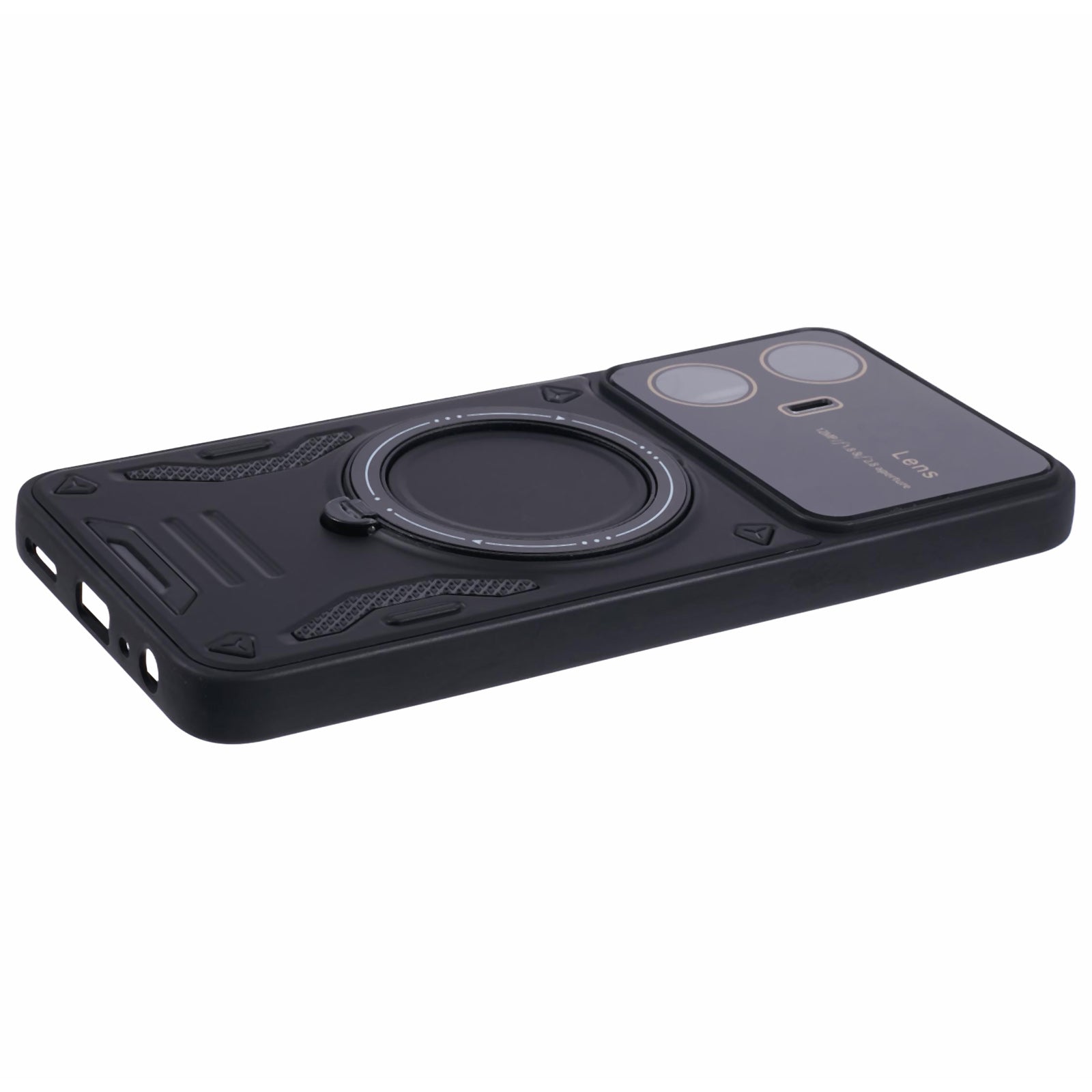 For Realme C55 / Narzo N55 4G Case PC+TPU Kickstand Phone Cover Compatible with MagSafe