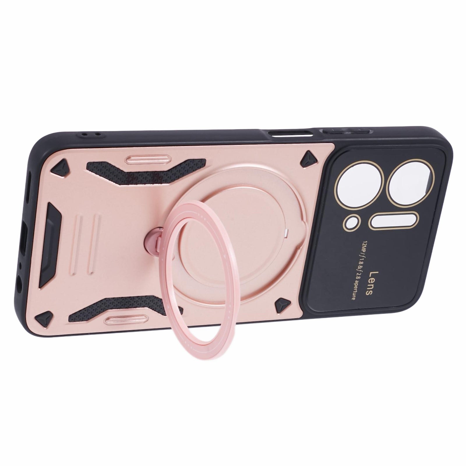For Honor X7a 4G Case Kickstand PC+TPU Phone Cover Compatible with MagSafe