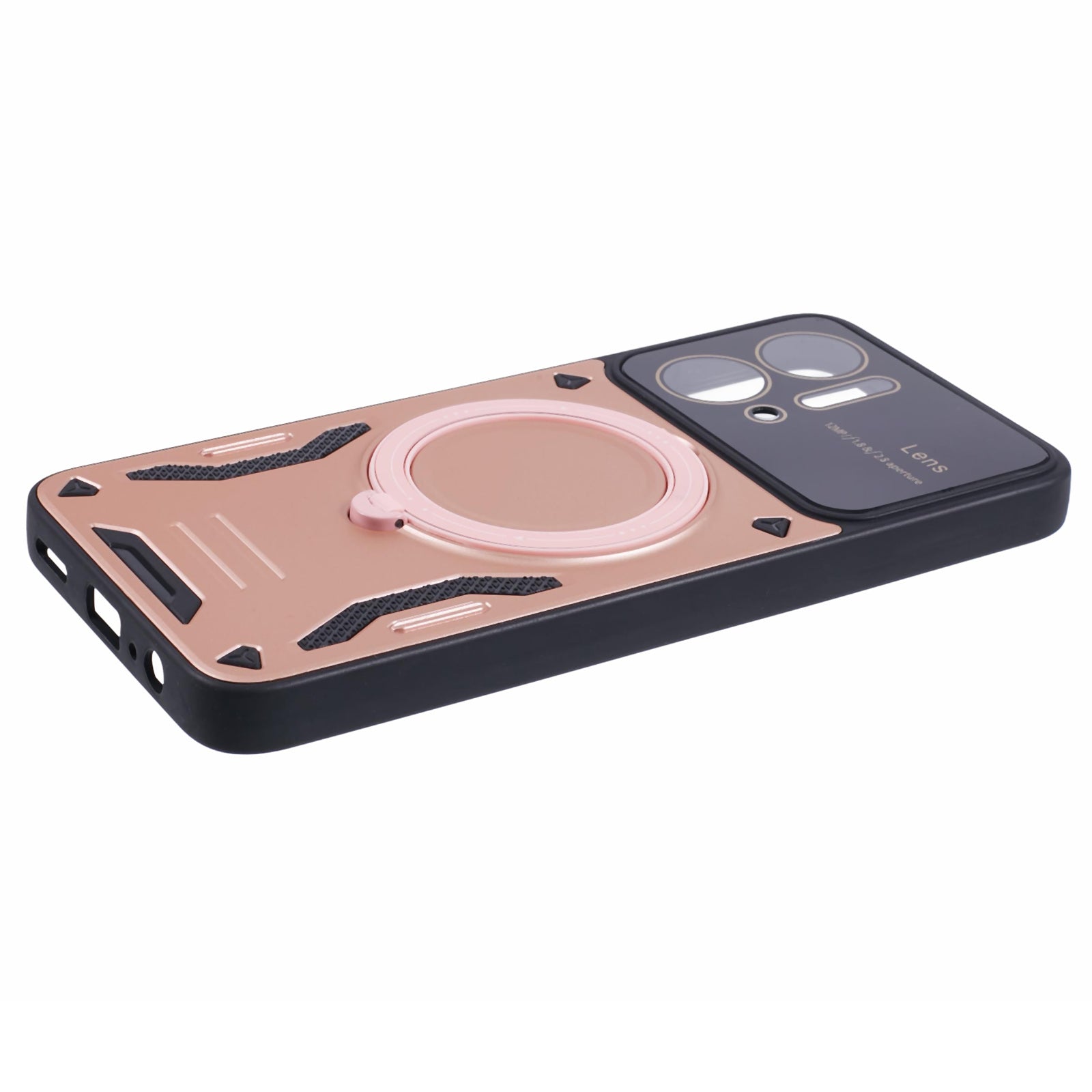 For Honor X7a 4G Case Kickstand PC+TPU Phone Cover Compatible with MagSafe