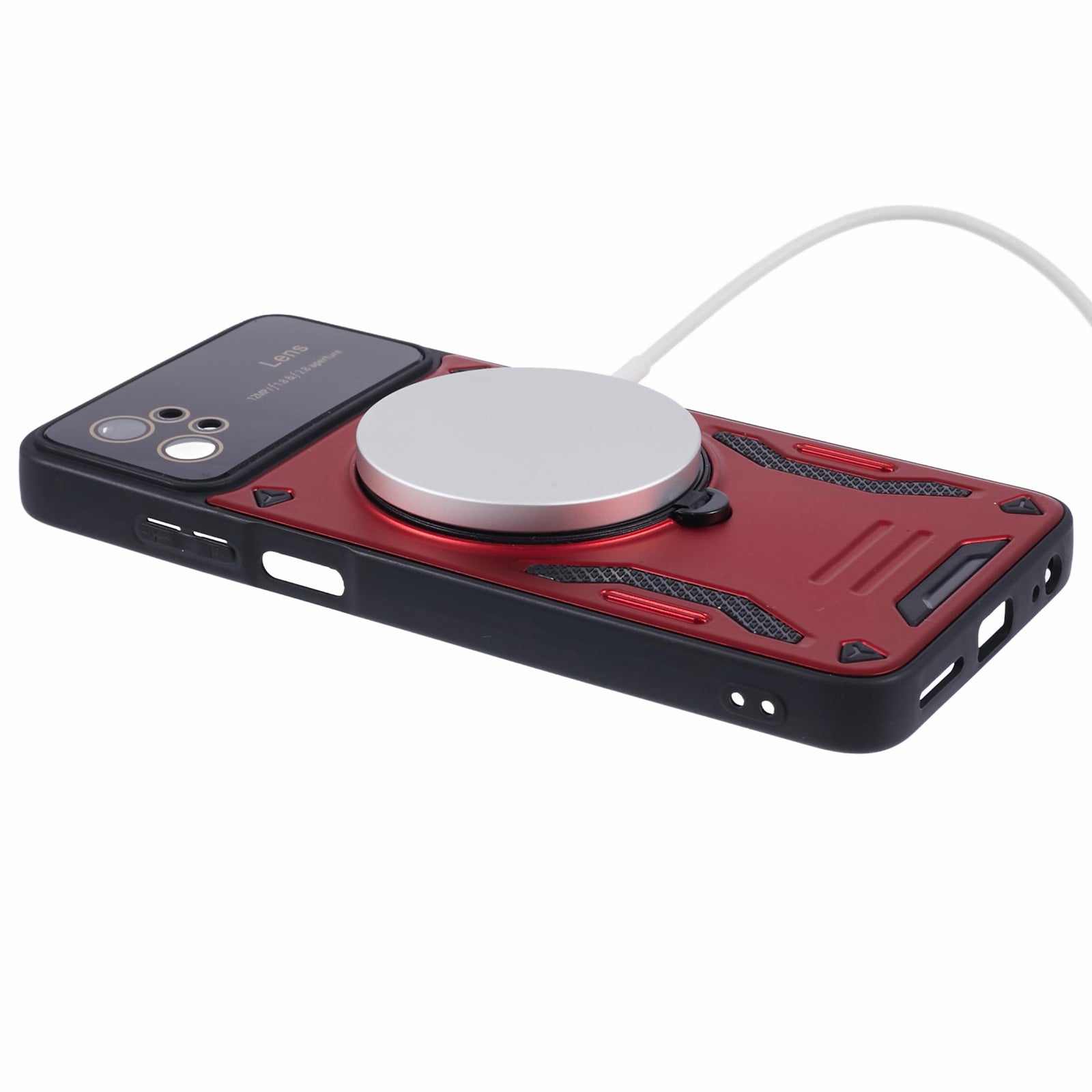 For Motorola Moto G32 4G Case Compatible with MagSafe Kickstand PC+TPU Phone Shell