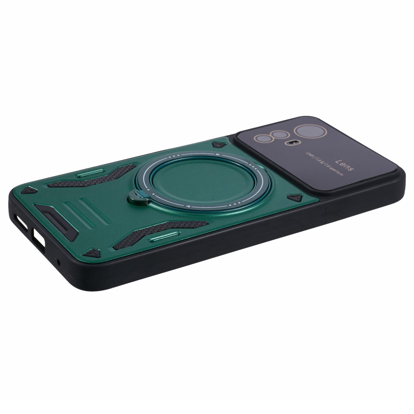 For Xiaomi Redmi Note 12S 4G Protective Case PC+TPU Kickstand Phone Cover Compatible with MagSafe