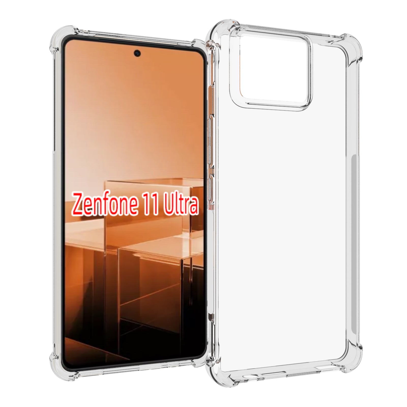 IDEWEI For Asus Zenfone 11 Ultra 5G Phone Back Cover Airbag Phone Case TPU Phone Protector