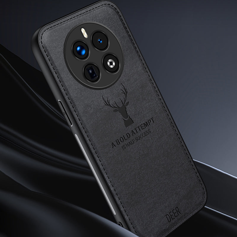 For Realme 12 Pro 5G / 12 Pro+ 5G Protective Case Deer Pattern PU+PC+TPU Slim Phone Cover